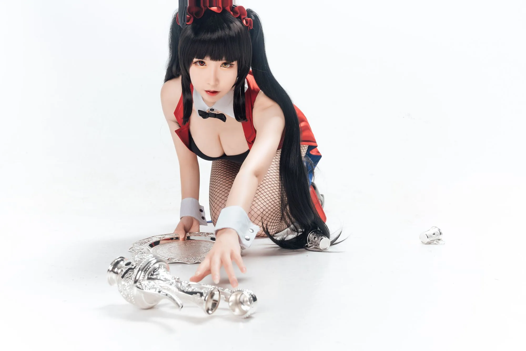 No.017-狂三 兔女郎 [9P]-图妖社