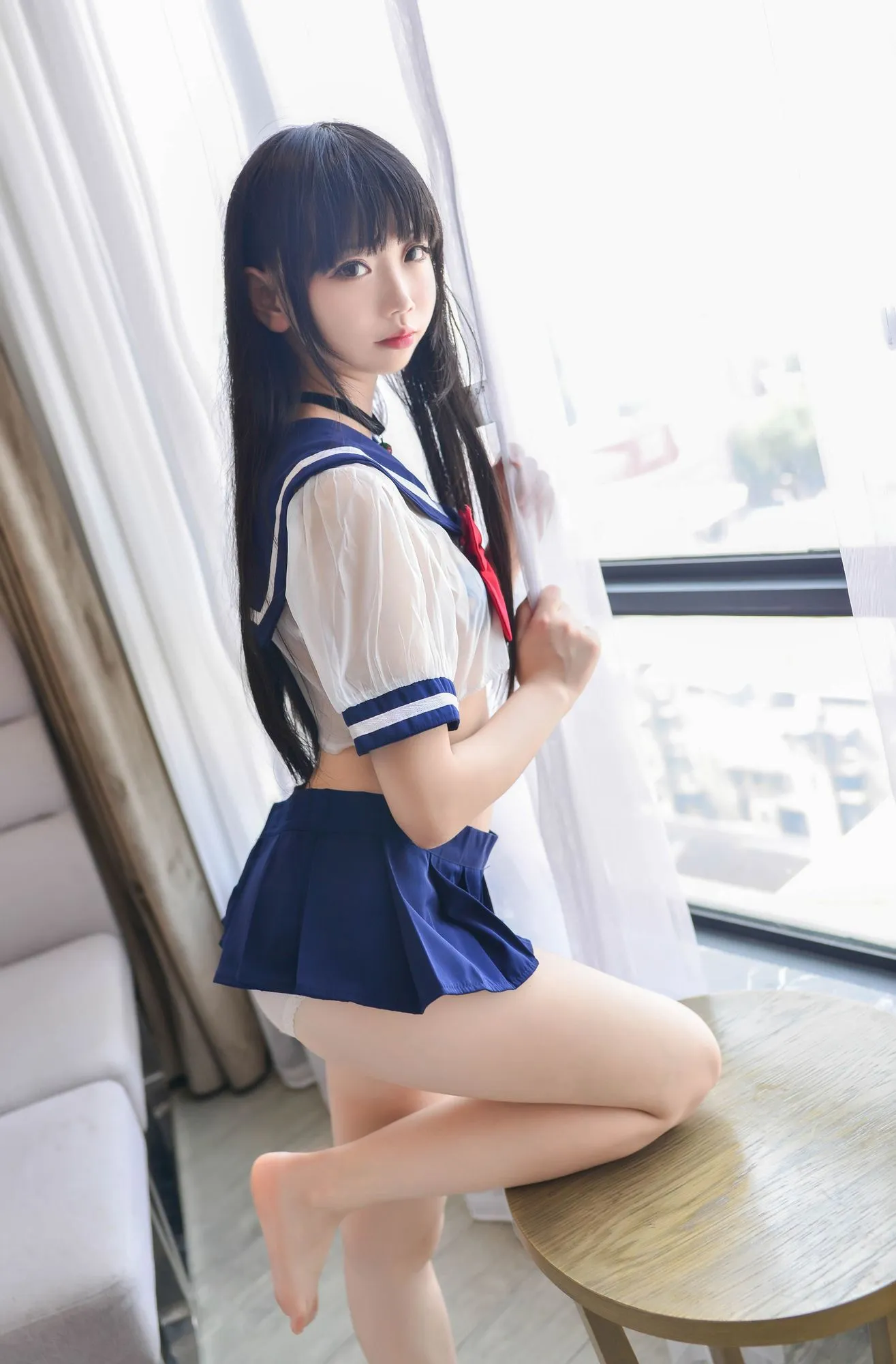 图片[3]-No.017-透明JK [20P]-coswz-cos王者