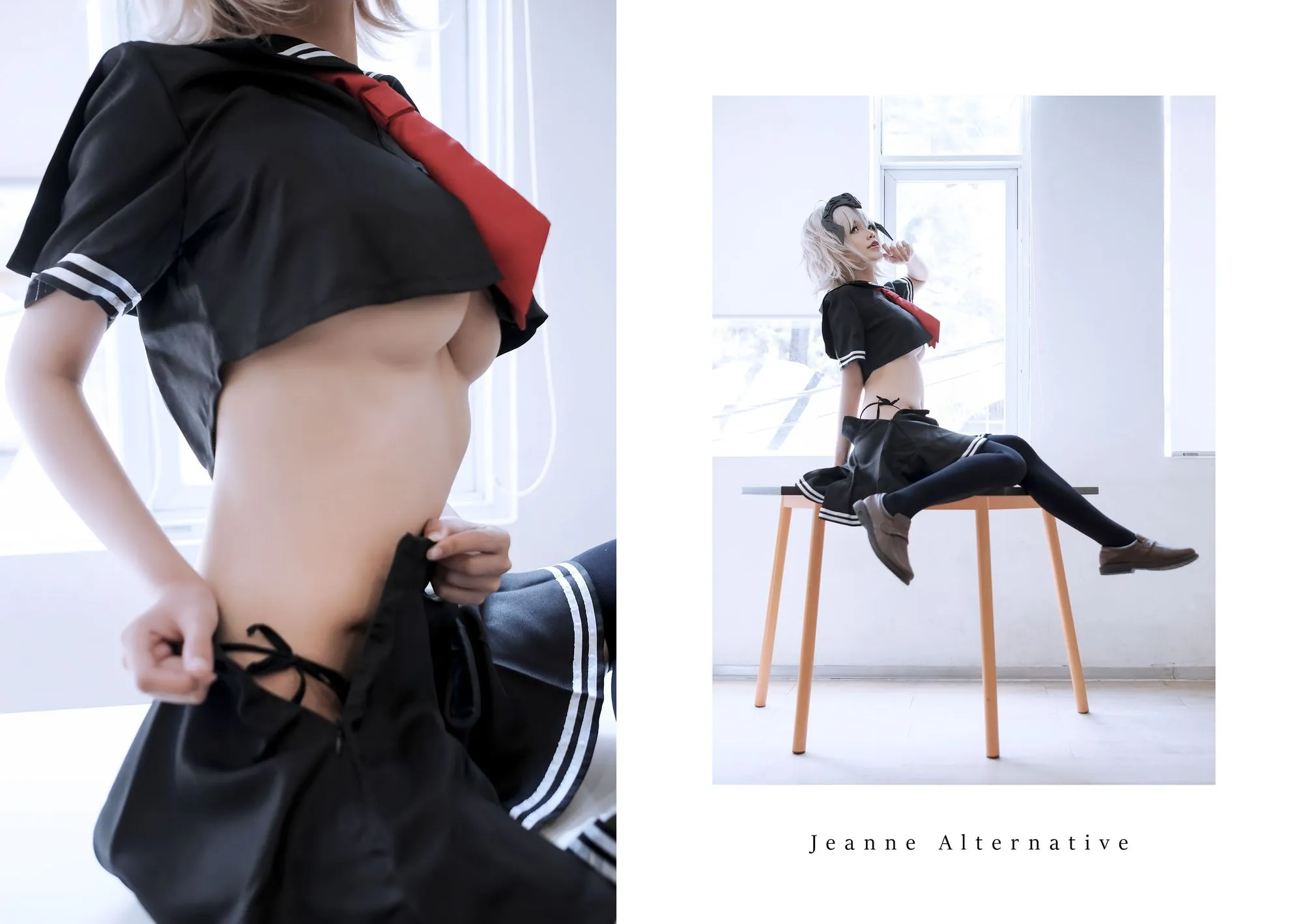 图片[2]-No.017-Jalter Seifuku FGO [14P]-coswz-cos王者