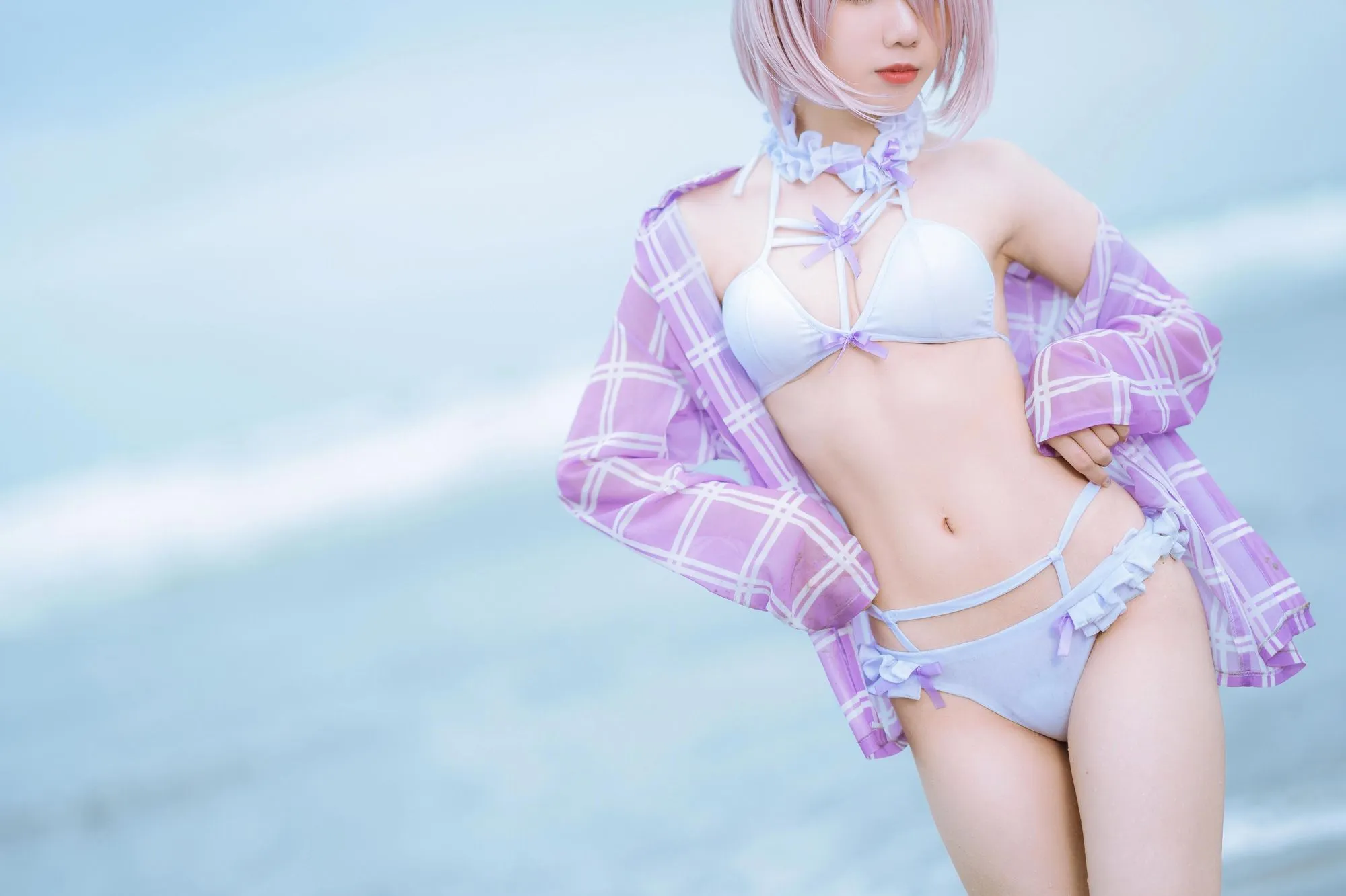 图片[2]-No.018-海边玛修 [35P]-coswz-cos王者