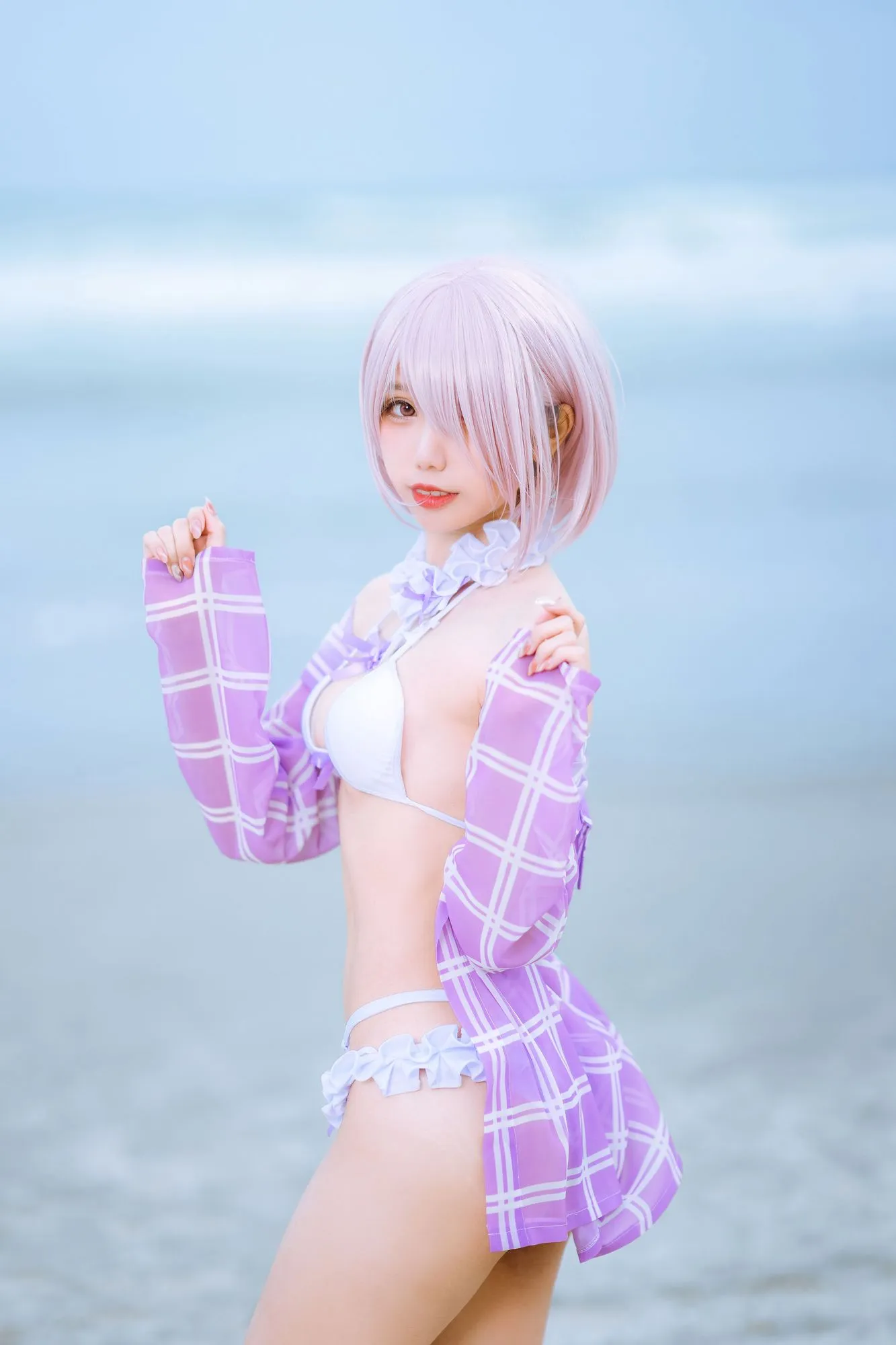 图片[3]-No.018-海边玛修 [35P]-coswz-cos王者