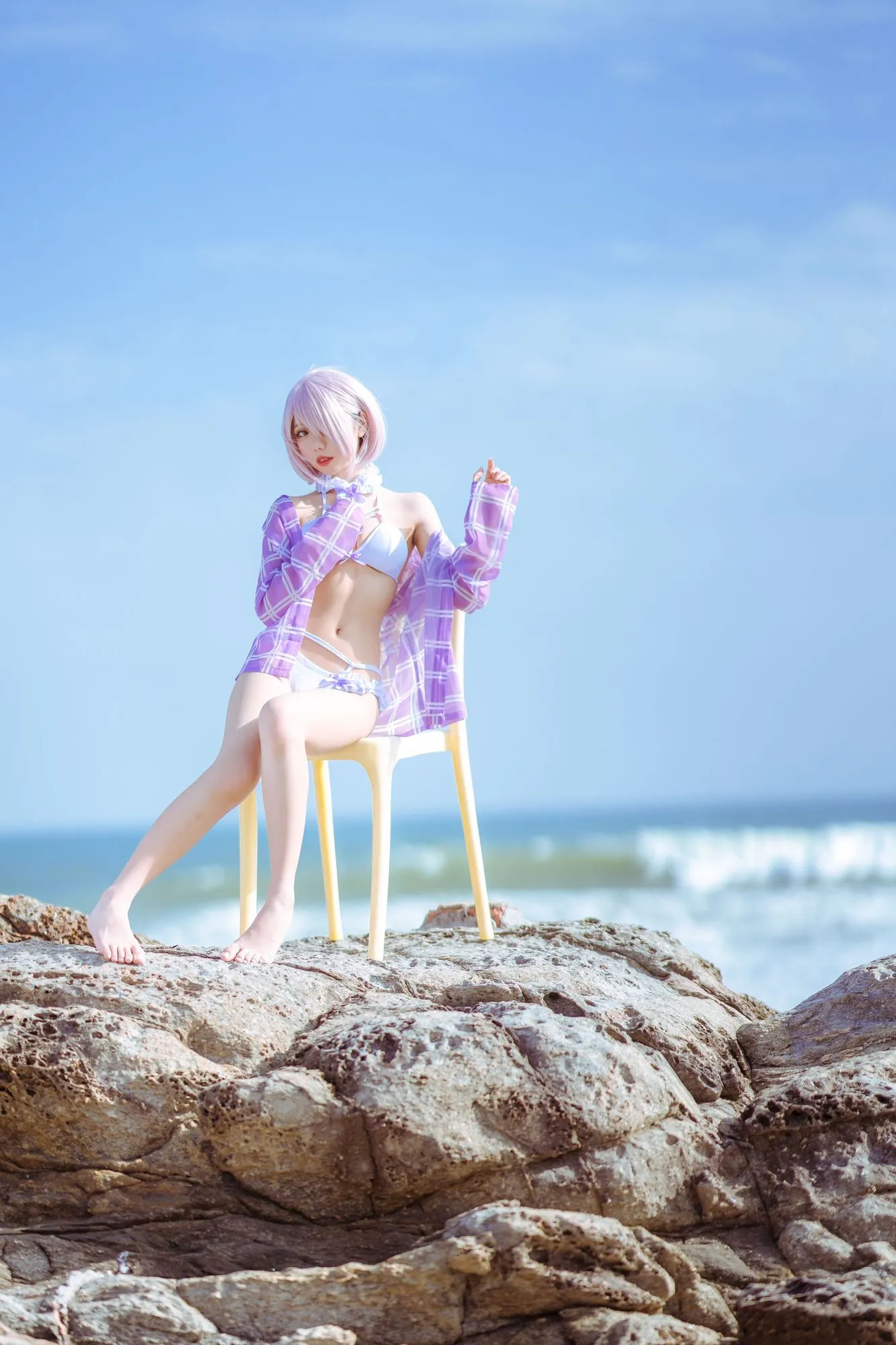 No.018-海边玛修 [35P]-图妖社
