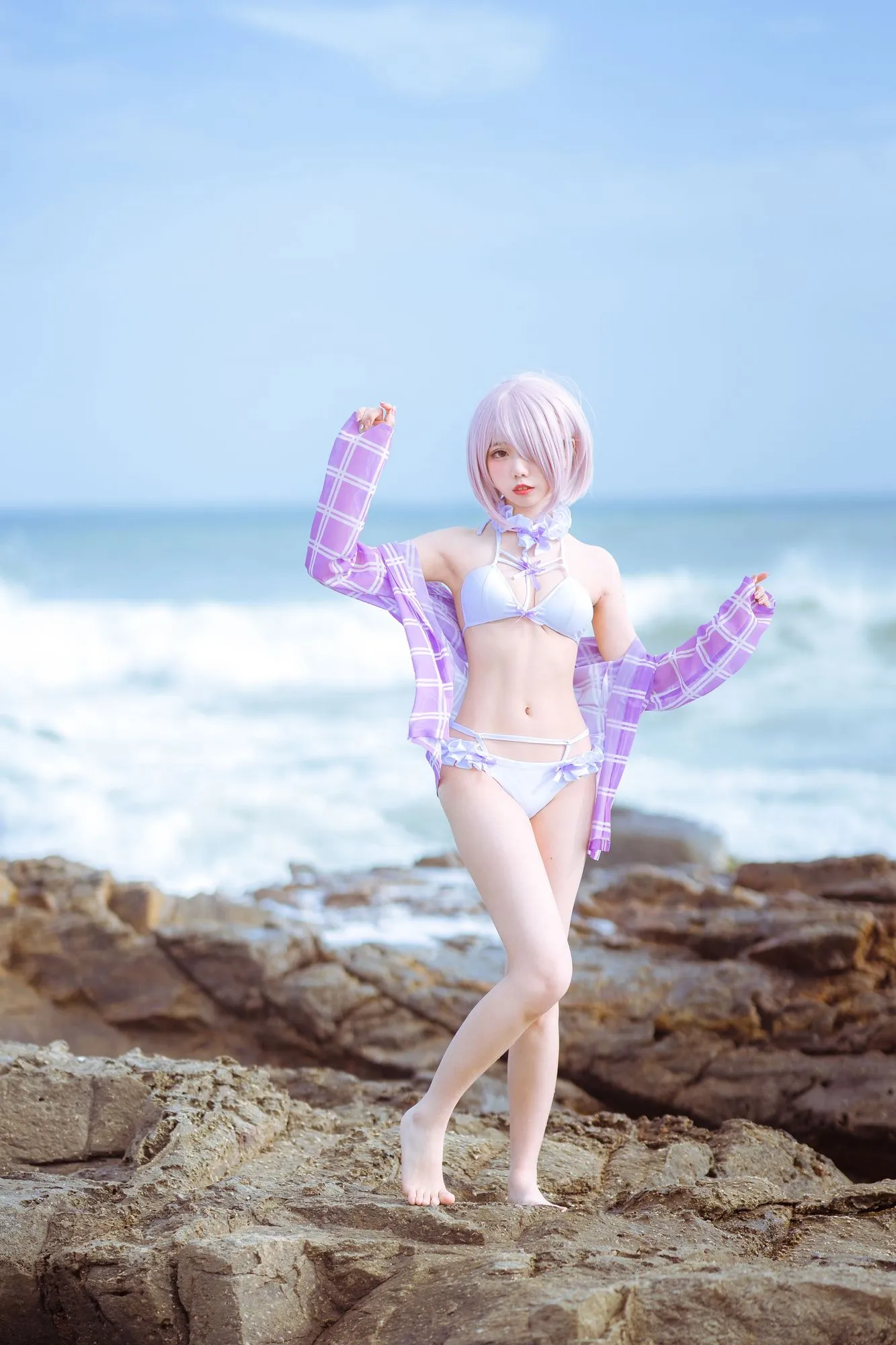 图片[4]-No.018-海边玛修 [35P]-coswz-cos王者
