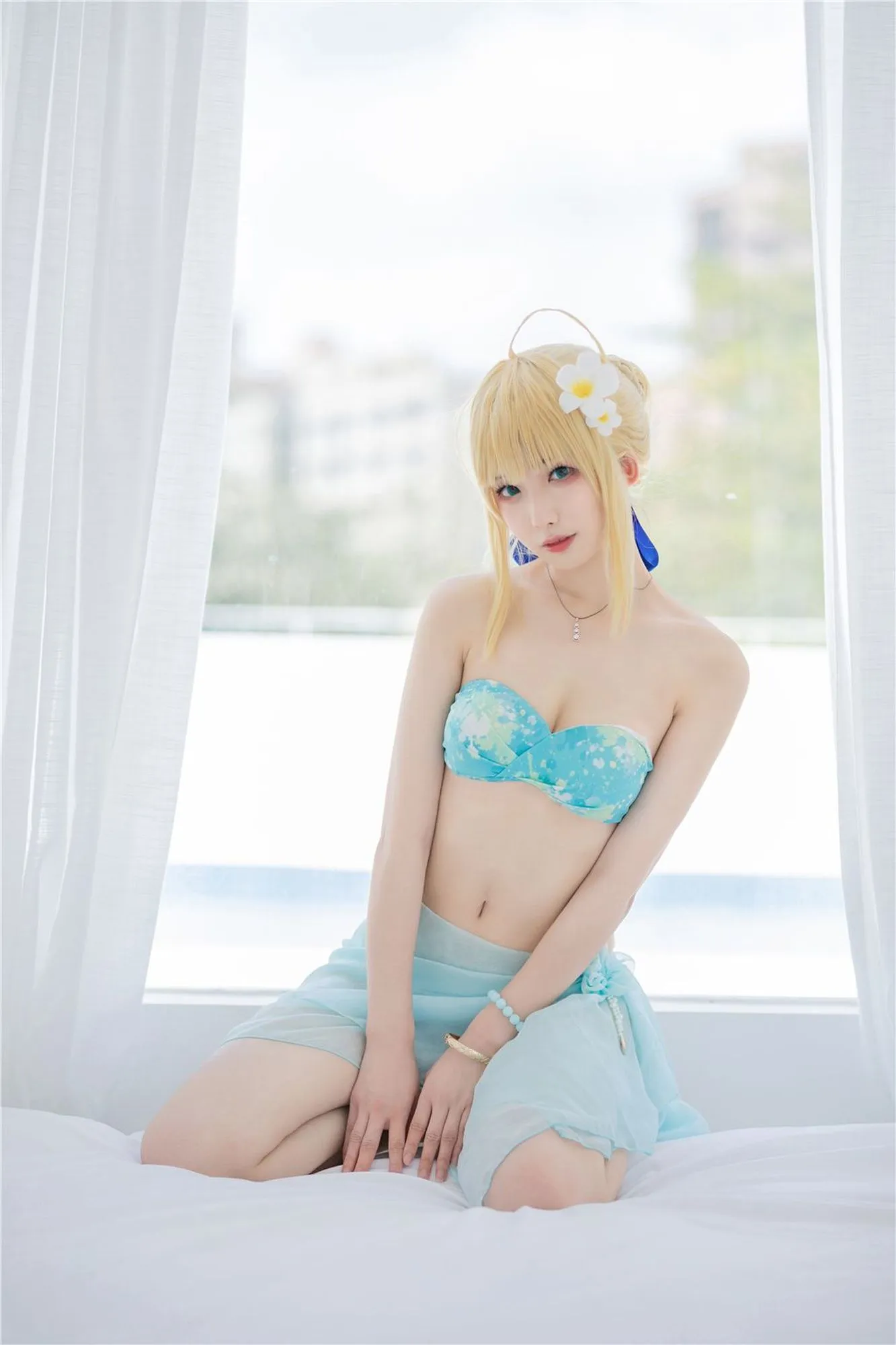 No.019-阿尔托莉雅·潘德拉贡 泳装 [40P]-图妖社