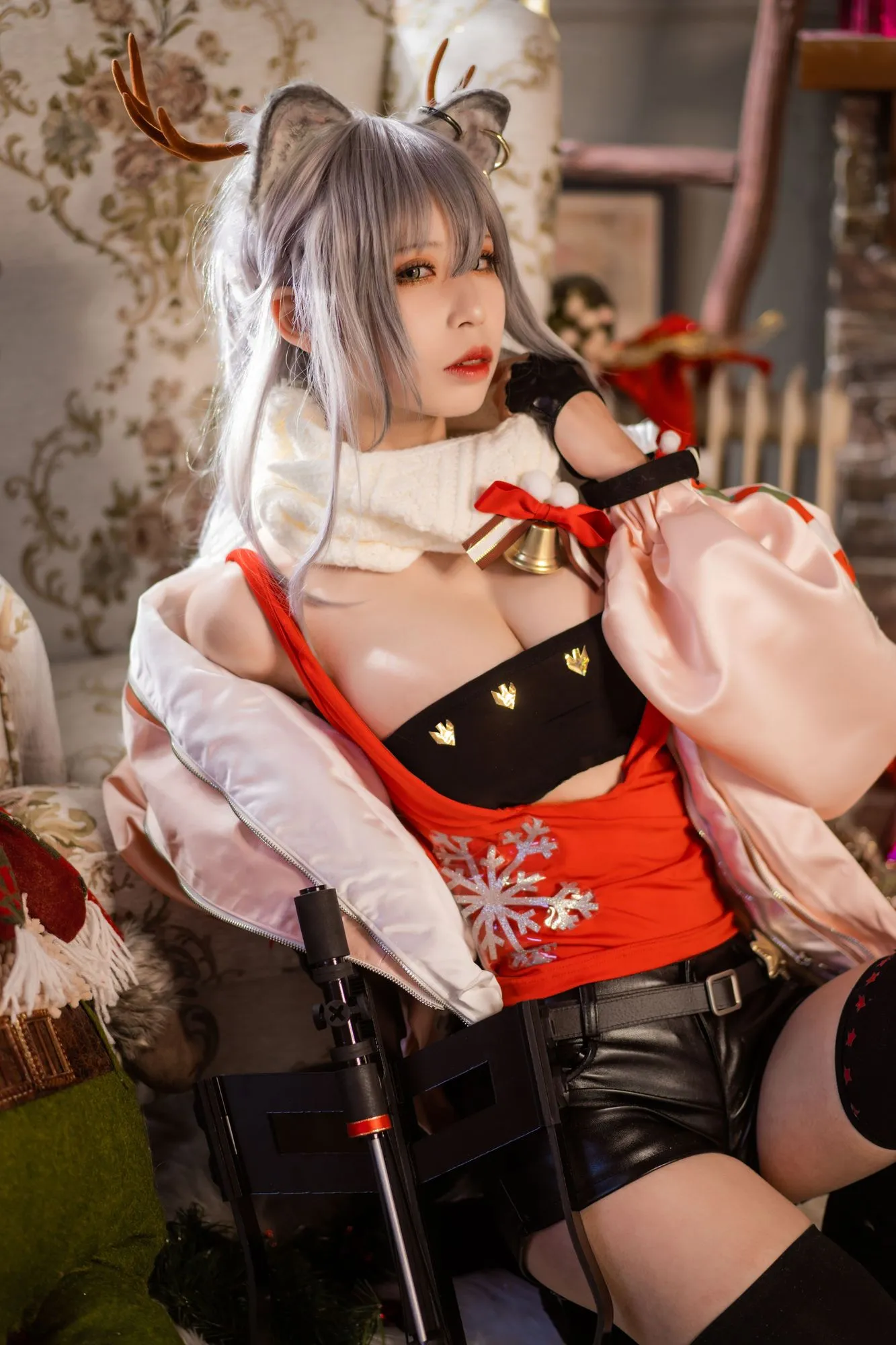 图片[2]-No.021-明日方舟 厚礼 黑cos [26P]-coswz-cos王者