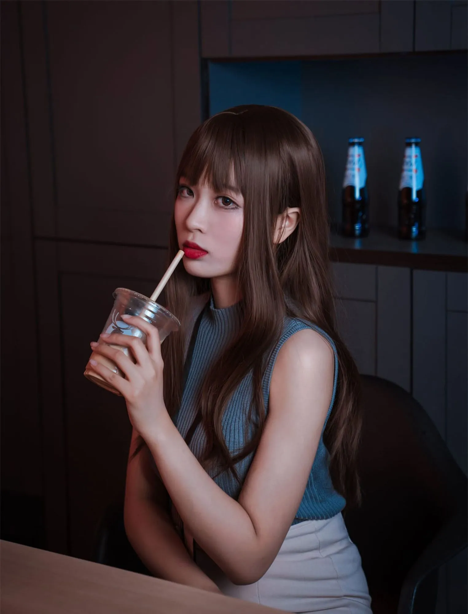 图片[4]-No.024-微醺喝醉了ol [57P]-coswz-cos王者