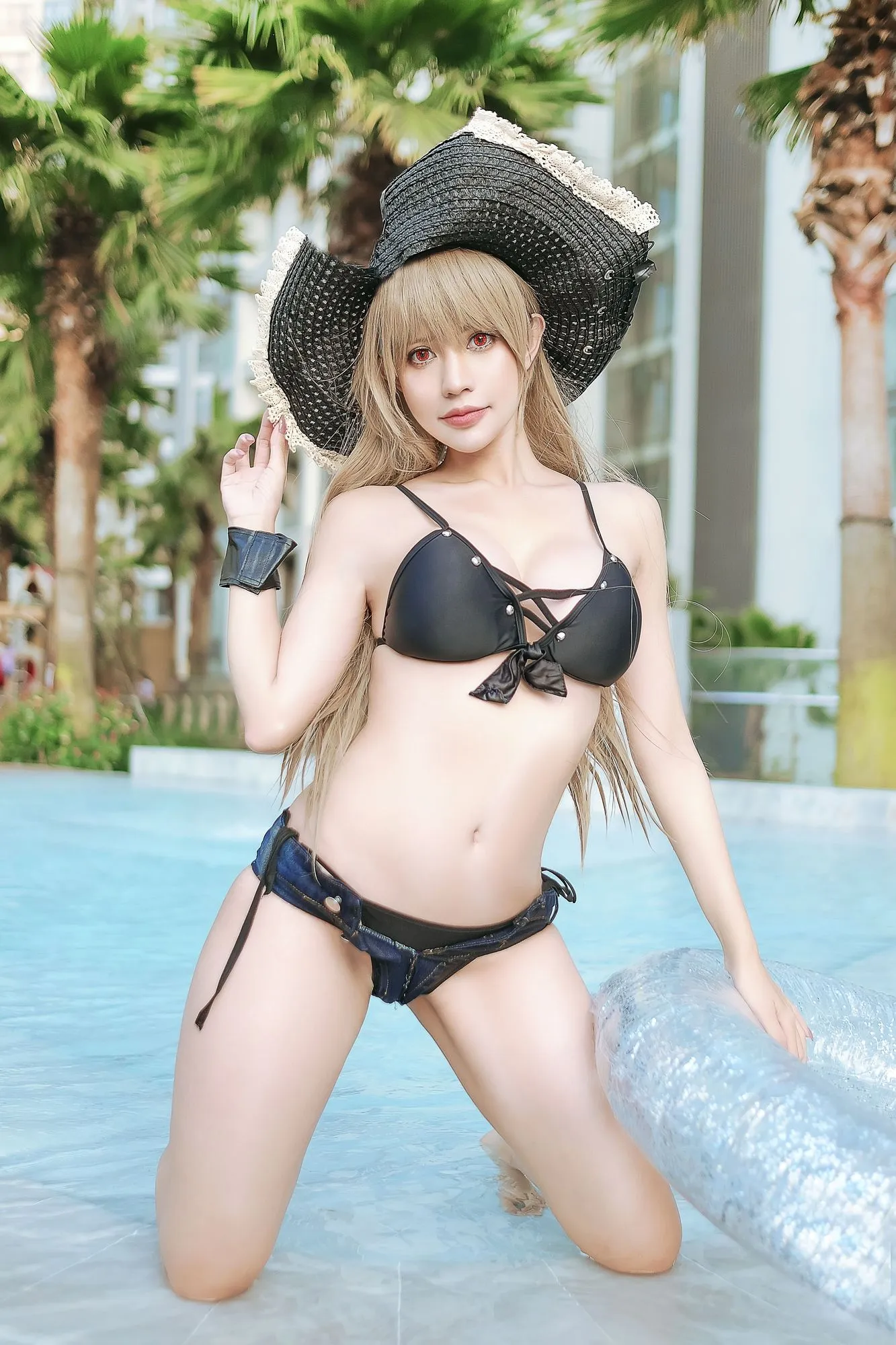 图片[4]-No.024-Jean Bart Swimsuit [12P]-coswz-cos王者