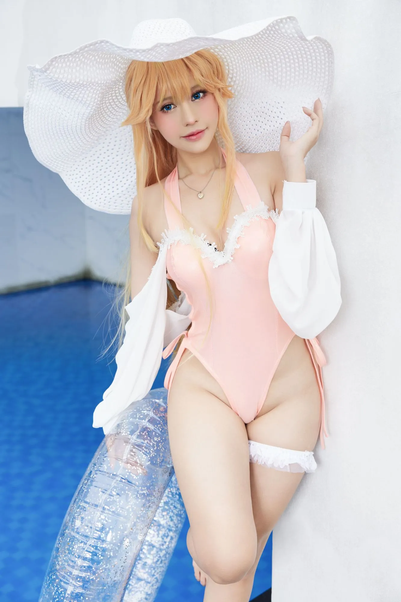 图片[2]-No.026-Richelieu Swimsuit [16P]-coswz-cos王者