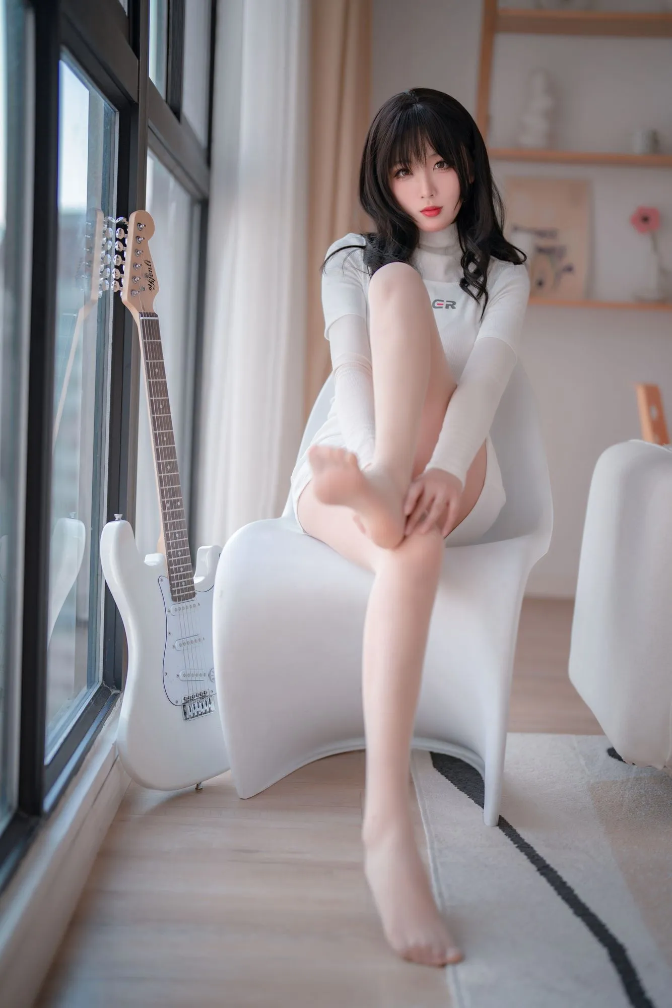 图片[3]-No.027-吉他妹妹 肉丝套 [61P]-coswz-cos王者