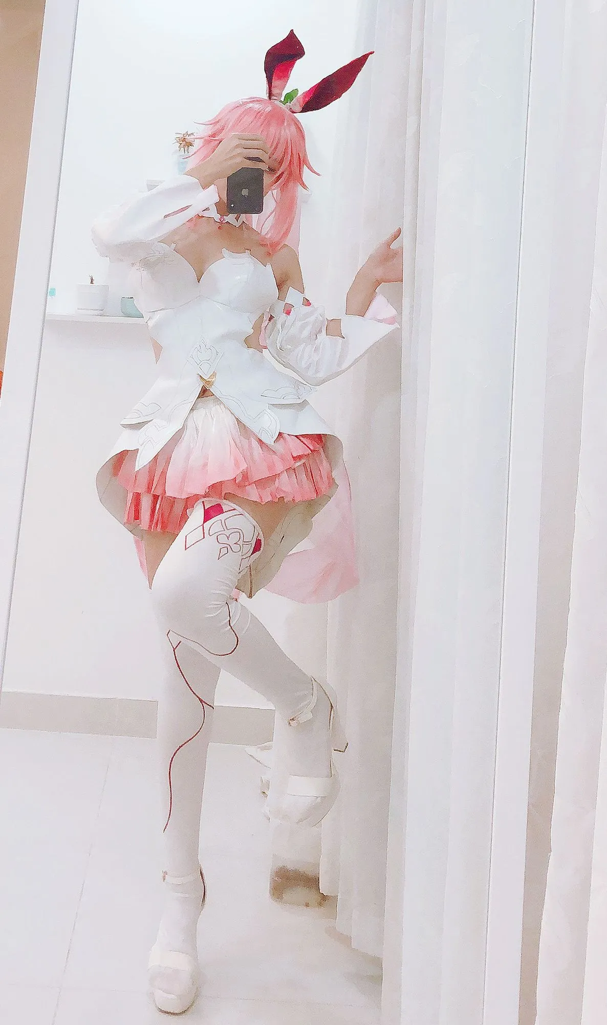 图片[3]-No.028-Yae Sakura Wedding dress [13P 1V]-coswz-cos王者