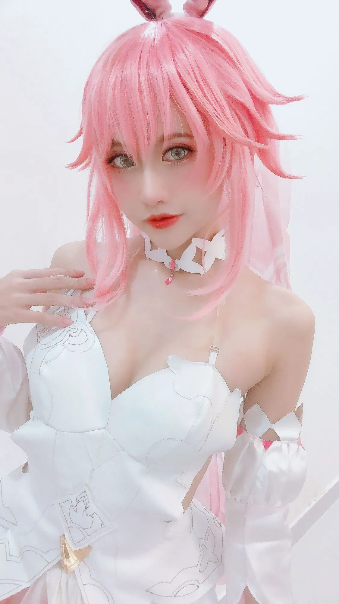 图片[5]-No.028-Yae Sakura Wedding dress [13P 1V]-coswz-cos王者