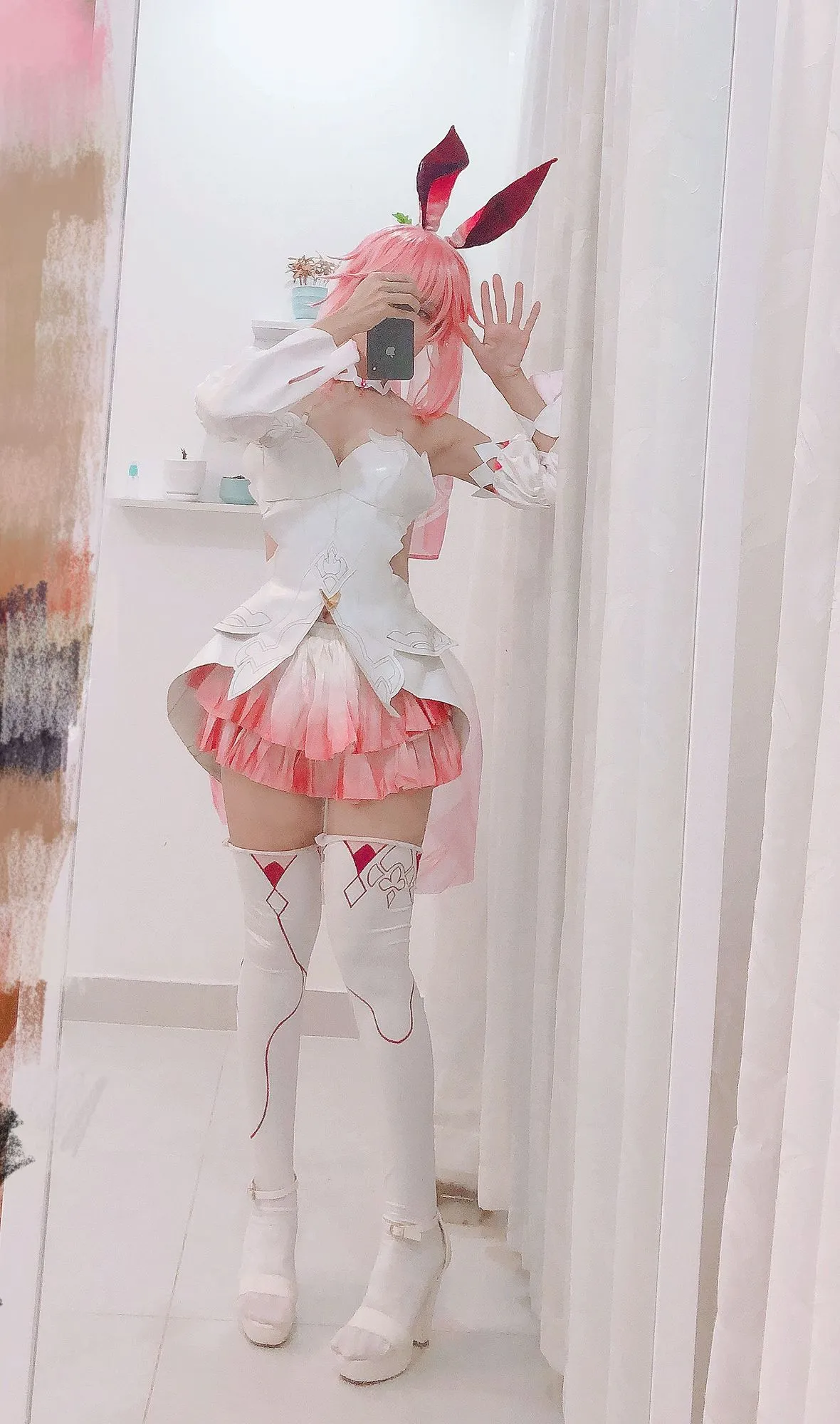 图片[4]-No.028-Yae Sakura Wedding dress [13P 1V]-coswz-cos王者