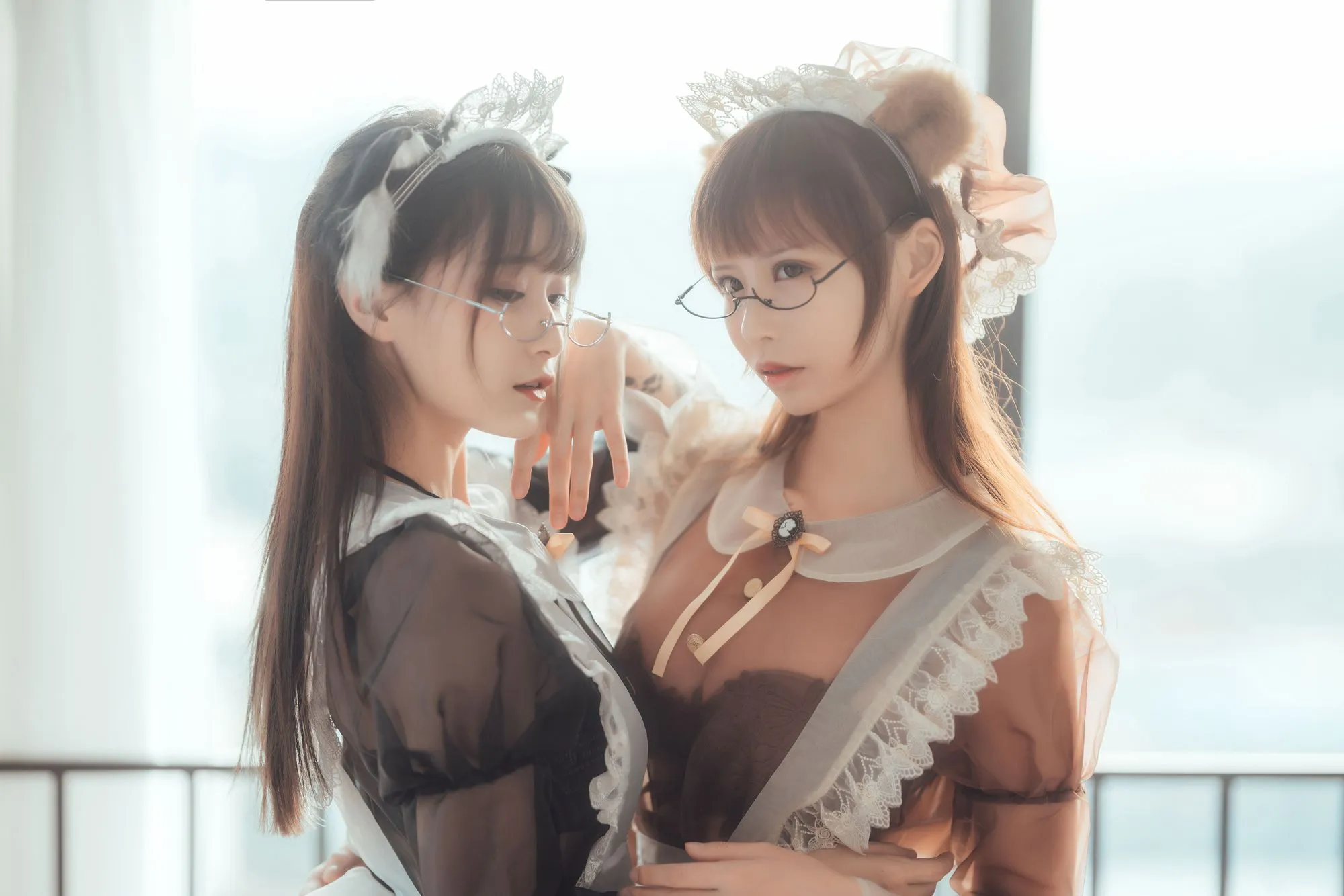 No.029-透明女仆(爱老师+奶文+铁板烧鬼舞) [33P]-图妖社
