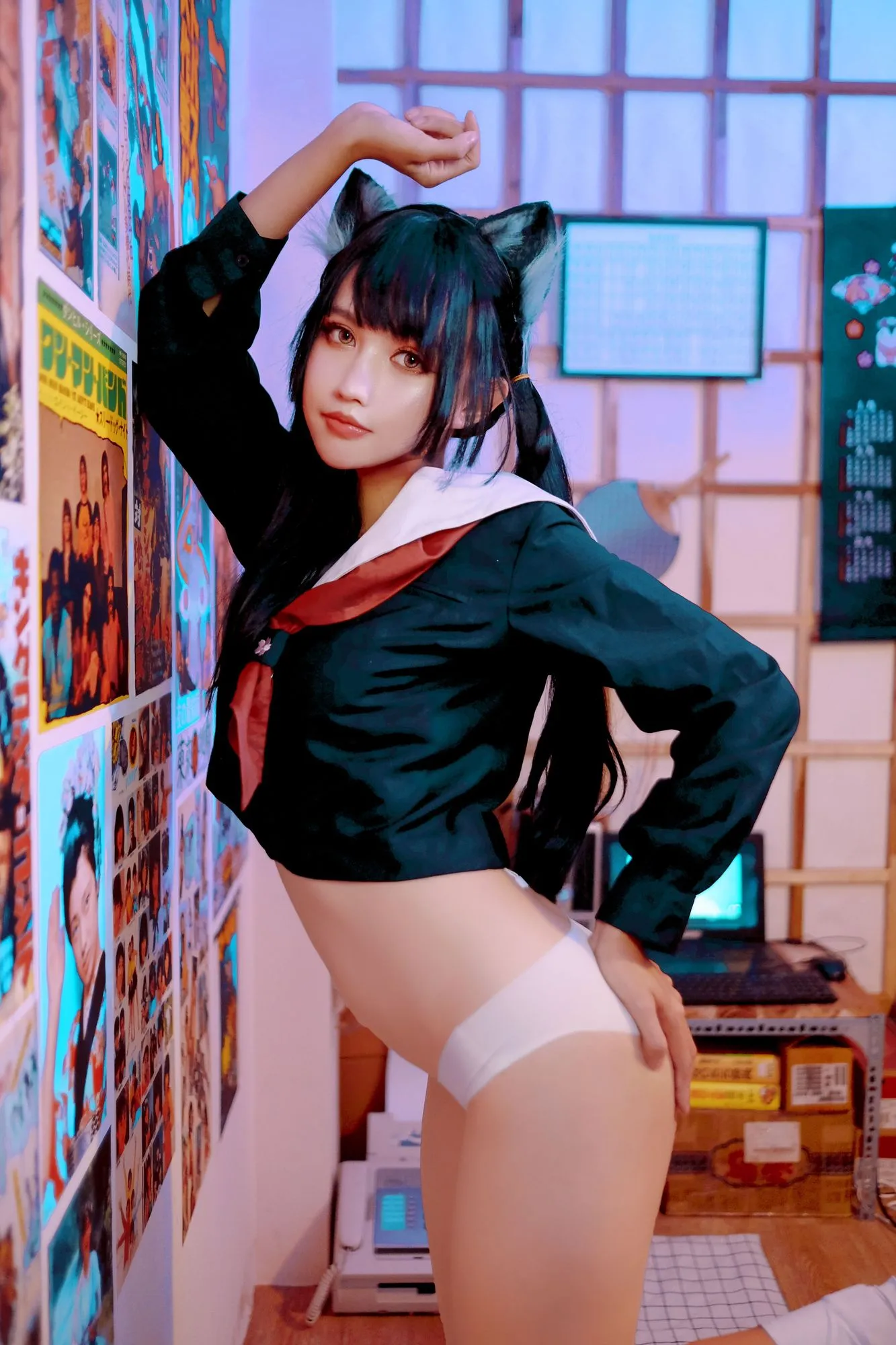No.030-Kuroneko黑猫 [31P]-图妖社