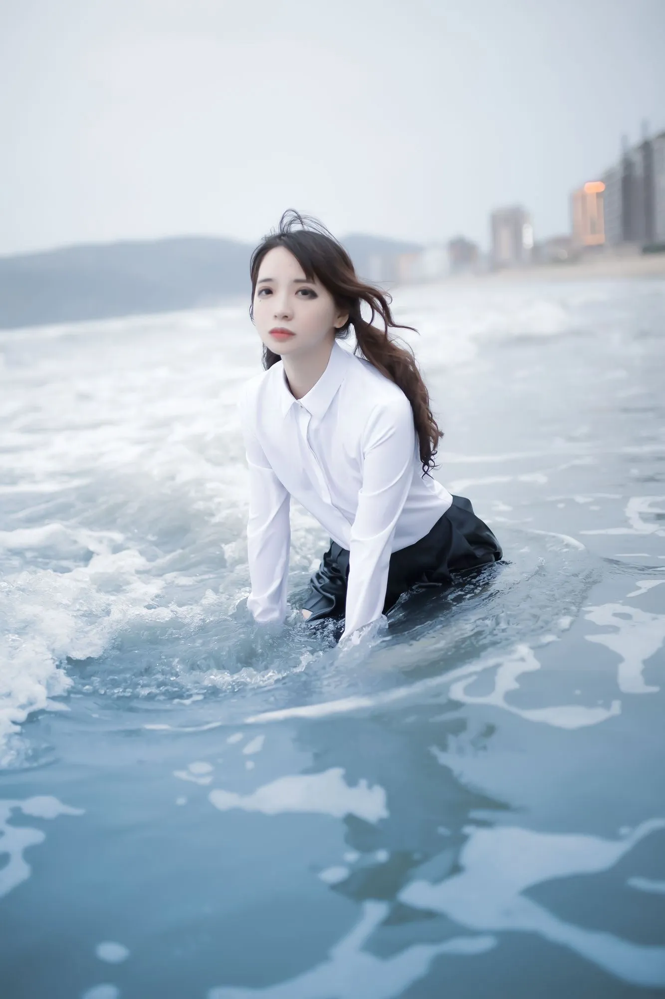 图片[4]-No.034-海滩蓝色 [28P]-coswz-cos王者