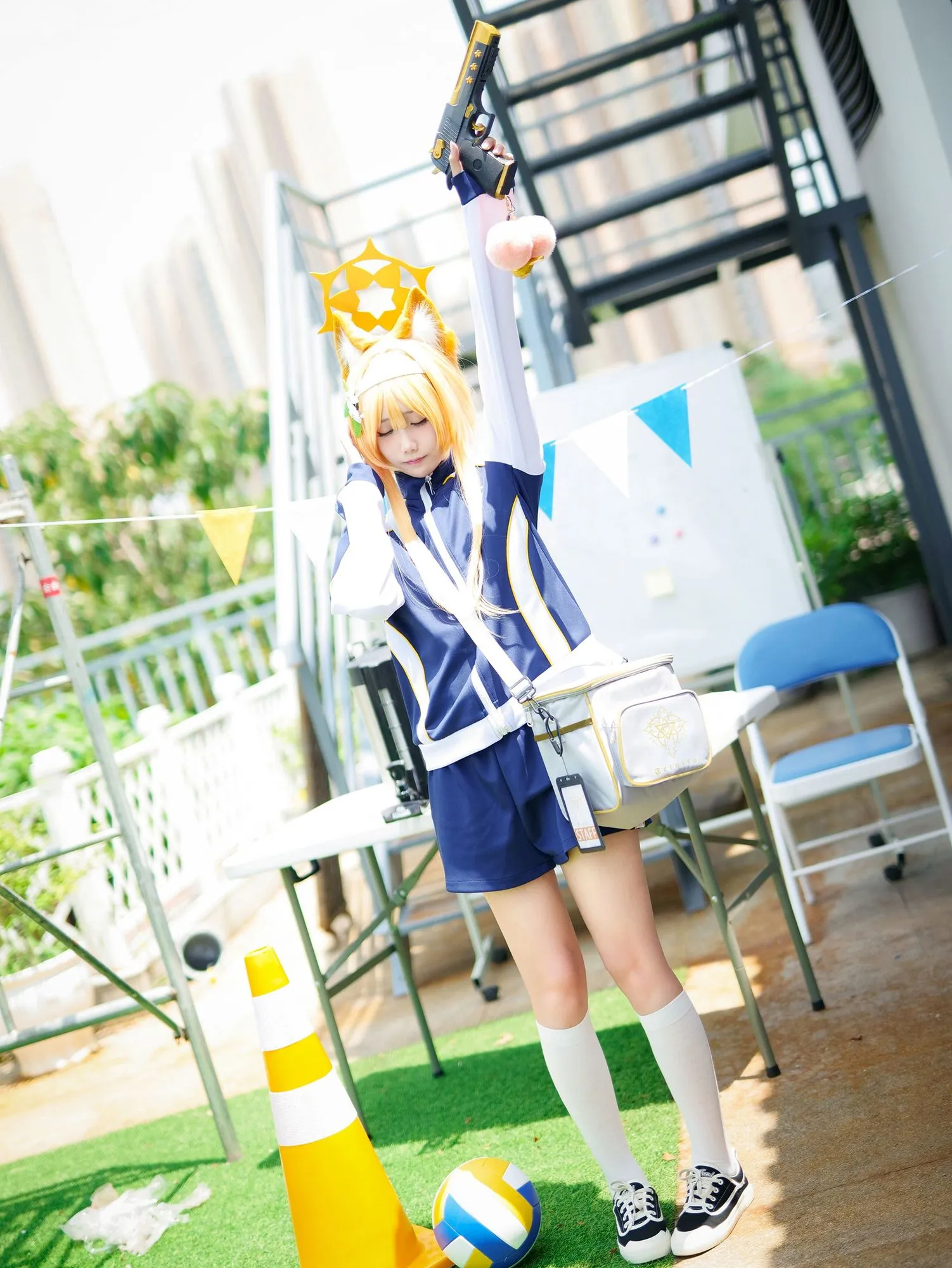 图片[3]-No.035 – Blue Archive 伊落マリー 体操服 [60P]-coswz-cos王者