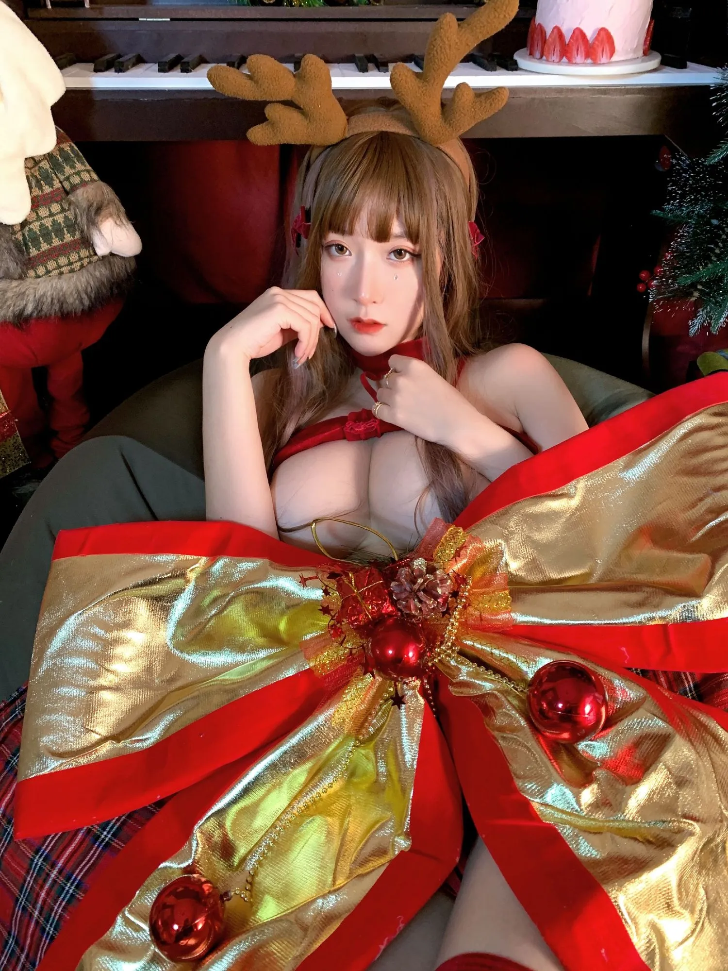 No.036-猫妹圣诞特辑 [41P]-图妖社