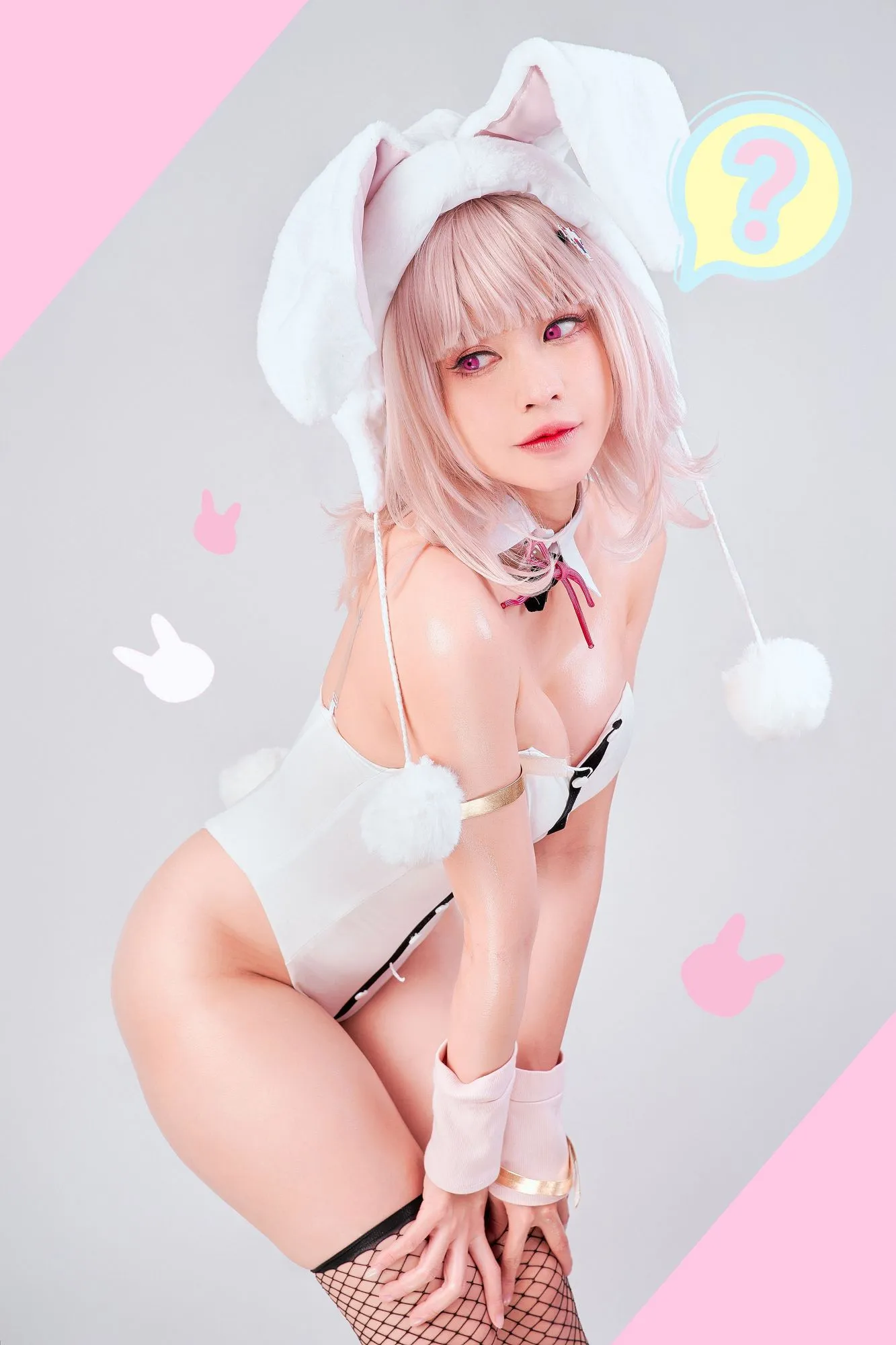 图片[2]-No.039-Chiaki Nanami Bunny [16P 2V]-coswz-cos王者
