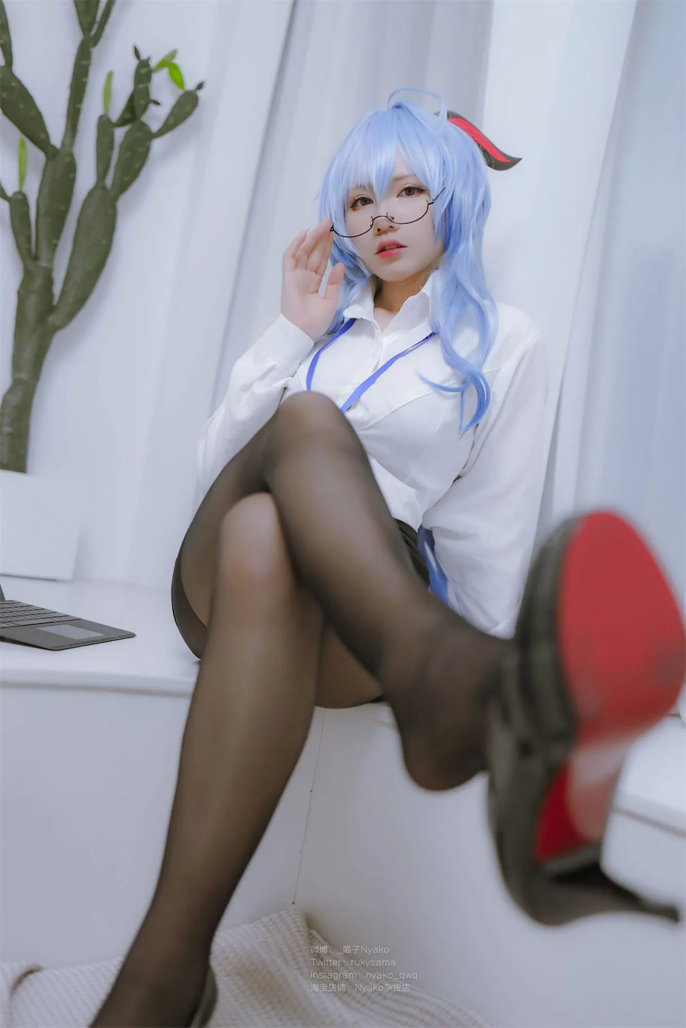 图片[3]-No.040-原神 甘雨OL [79P]-coswz-cos王者