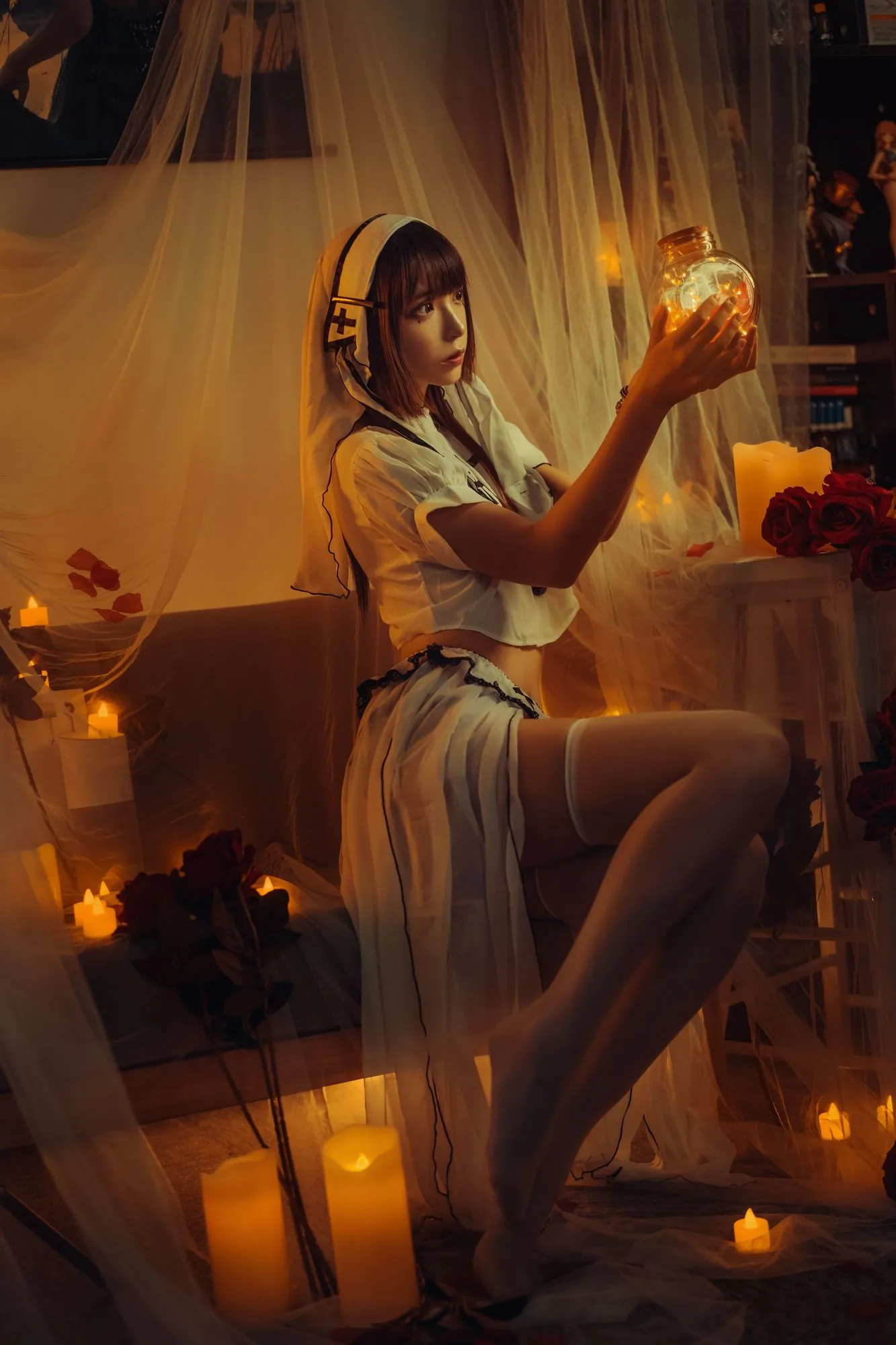 图片[2]-No.043-黄昏修女 [17P]-coswz-cos王者