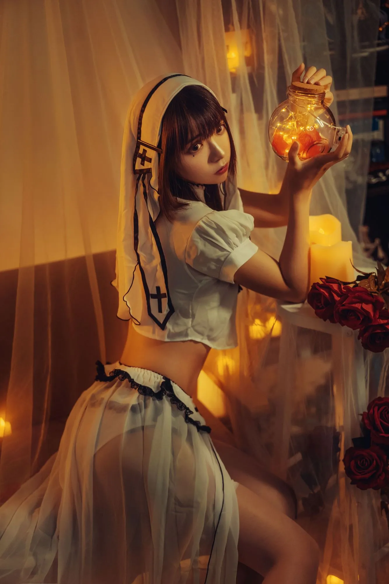 图片[3]-No.043-黄昏修女 [17P]-coswz-cos王者