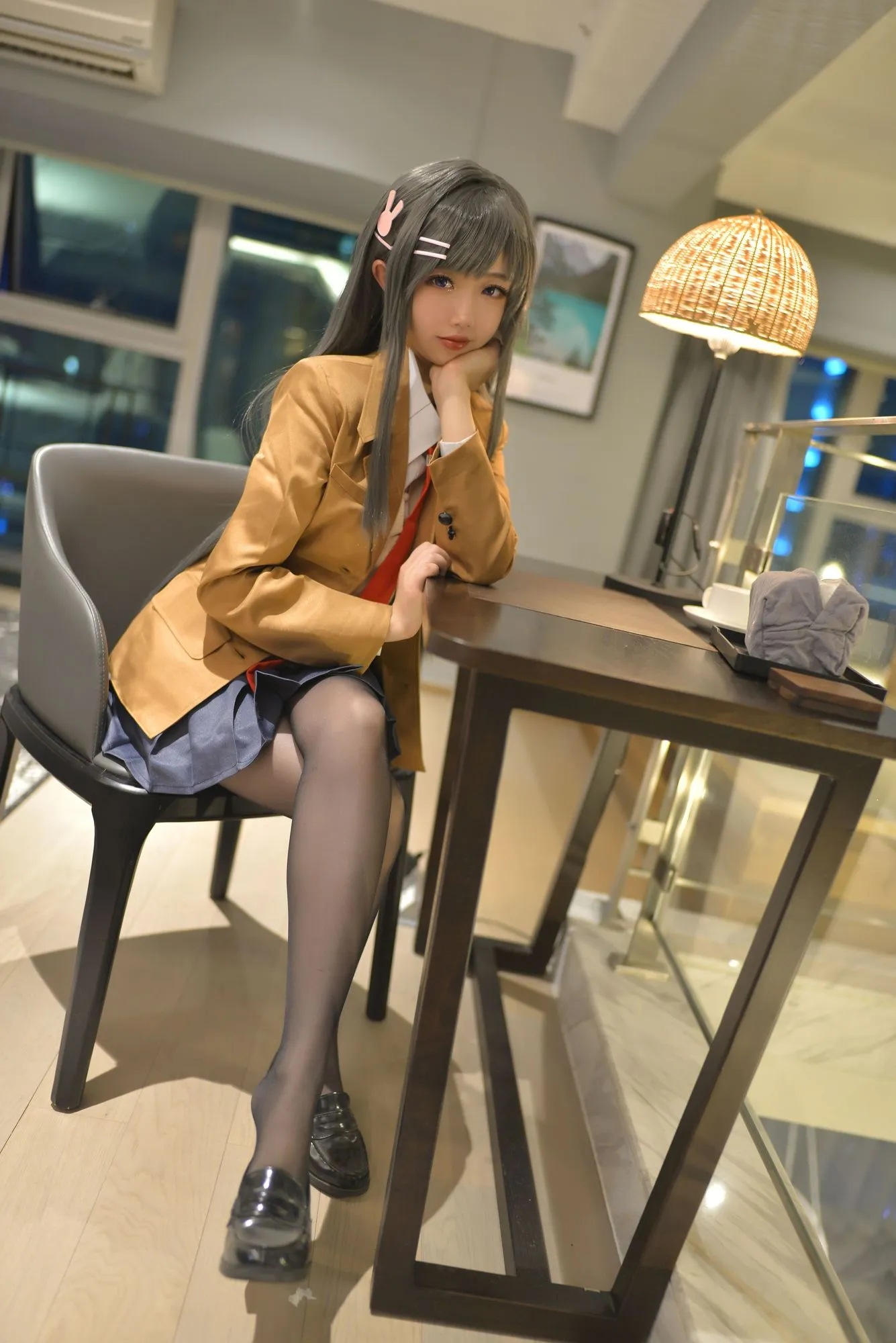 No.051 – 麻衣制服 兔女郎 [58P]-图妖社