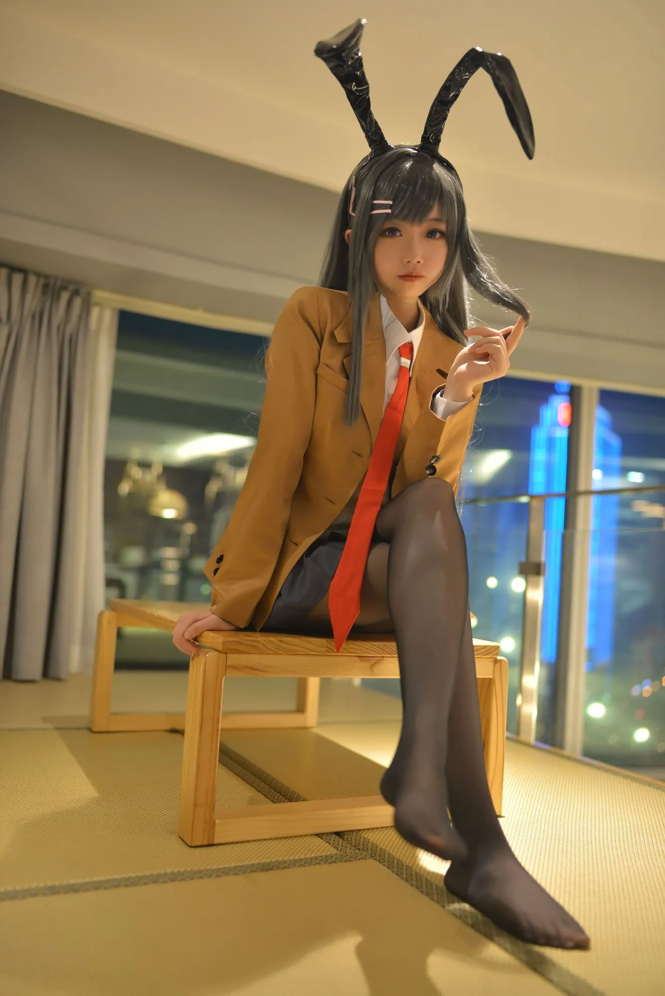 图片[3]-No.051 – 麻衣制服 兔女郎 [58P]-coswz-cos王者