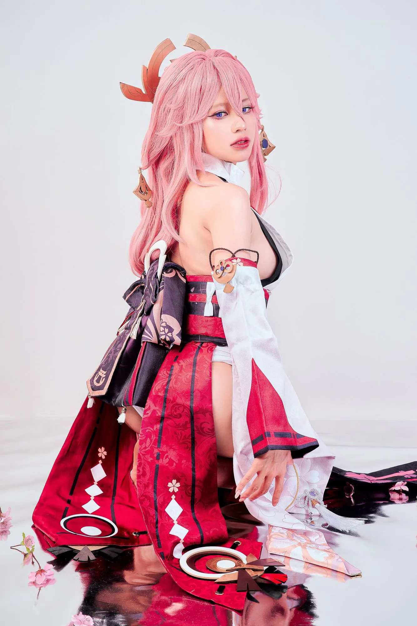图片[3]-No.051-Yae Miko [30P]-coswz-cos王者