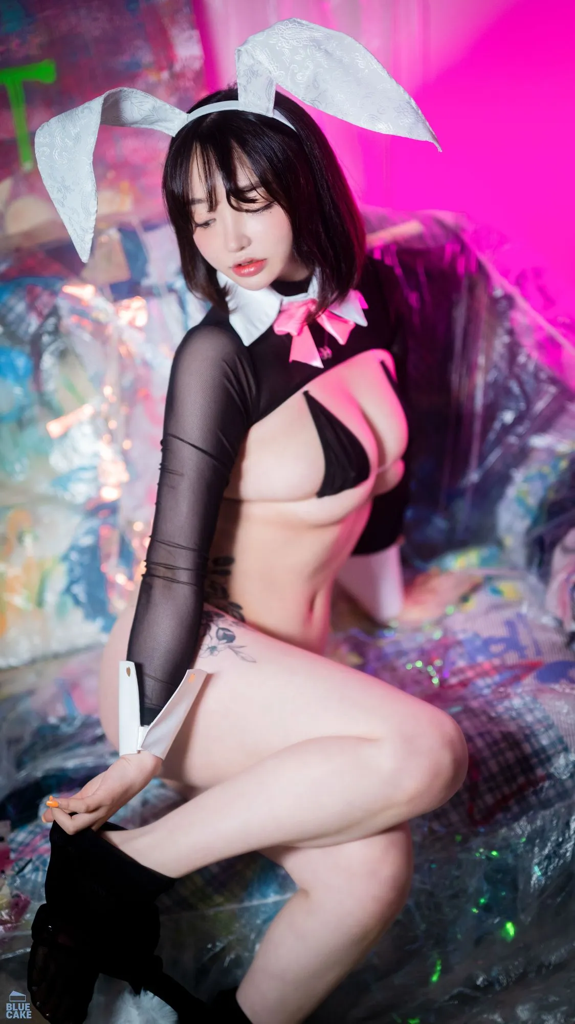 图片[2]-No.052-[BLUECAKE] Reverse Bunny Girl [127P]-coswz-cos王者
