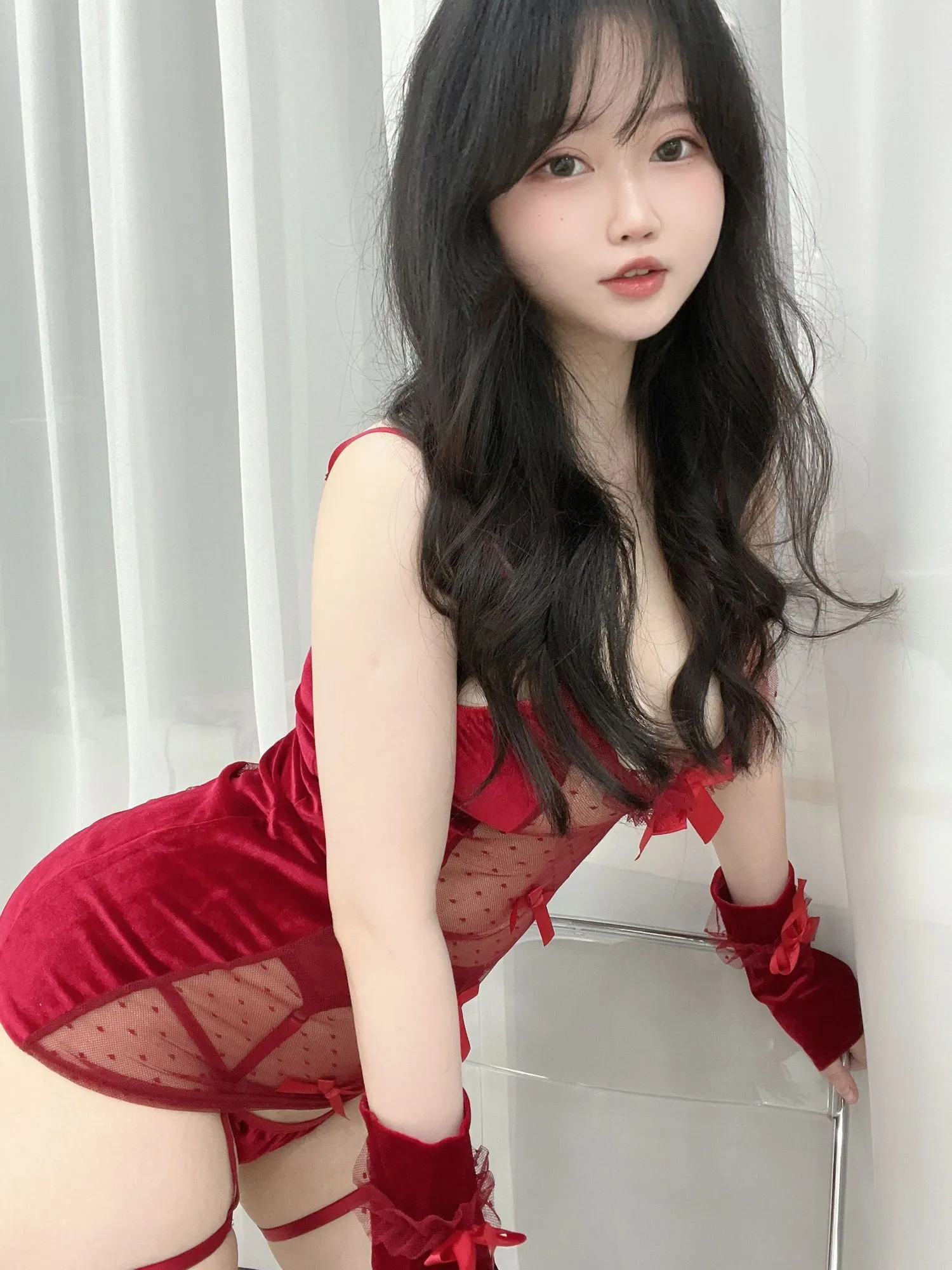图片[2]-No.062-七夕特辑 红色波点 [38P 3V]-coswz-cos王者