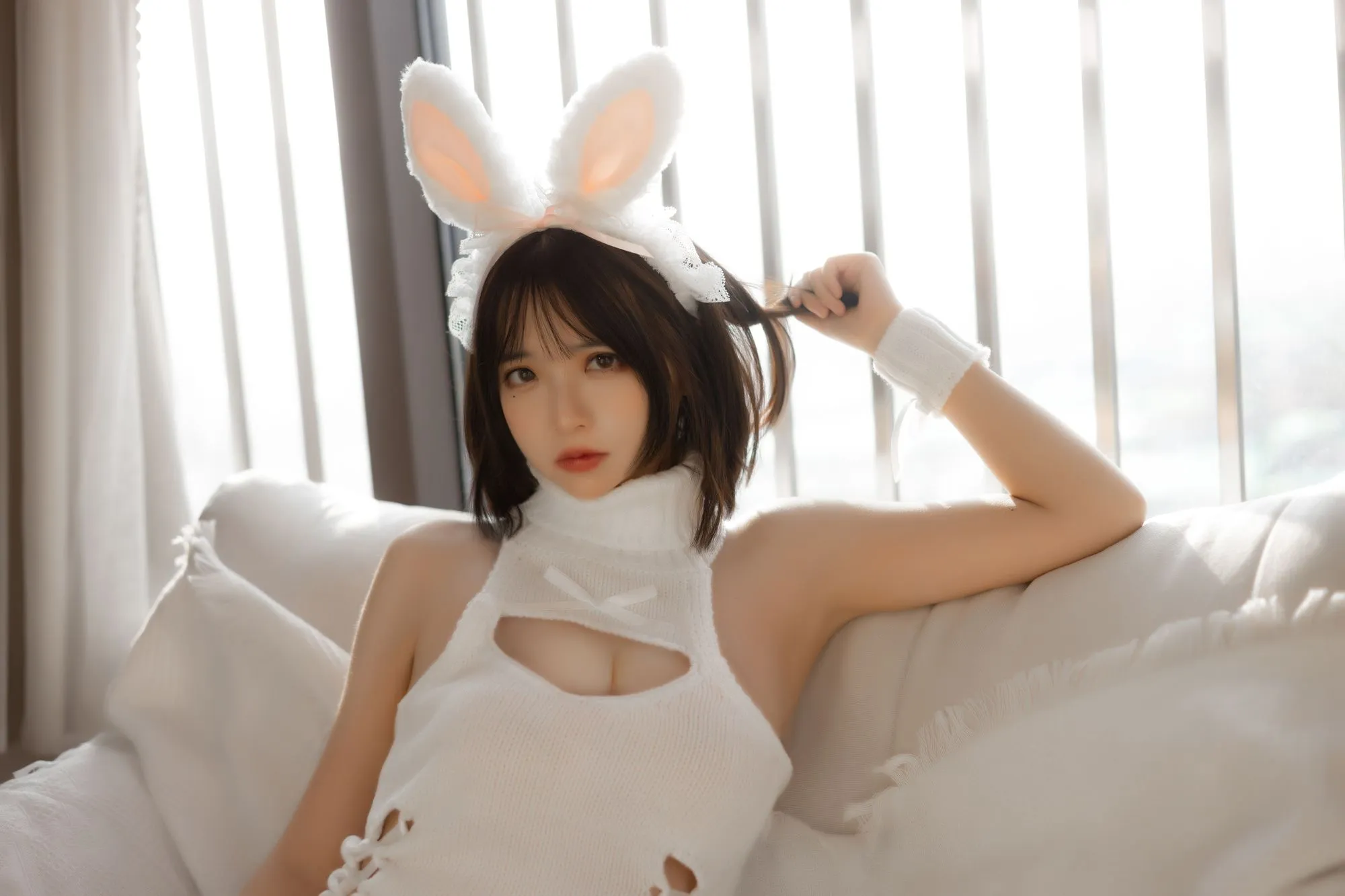 图片[3]-No.062-白色毛衣 [49P]-coswz-cos王者