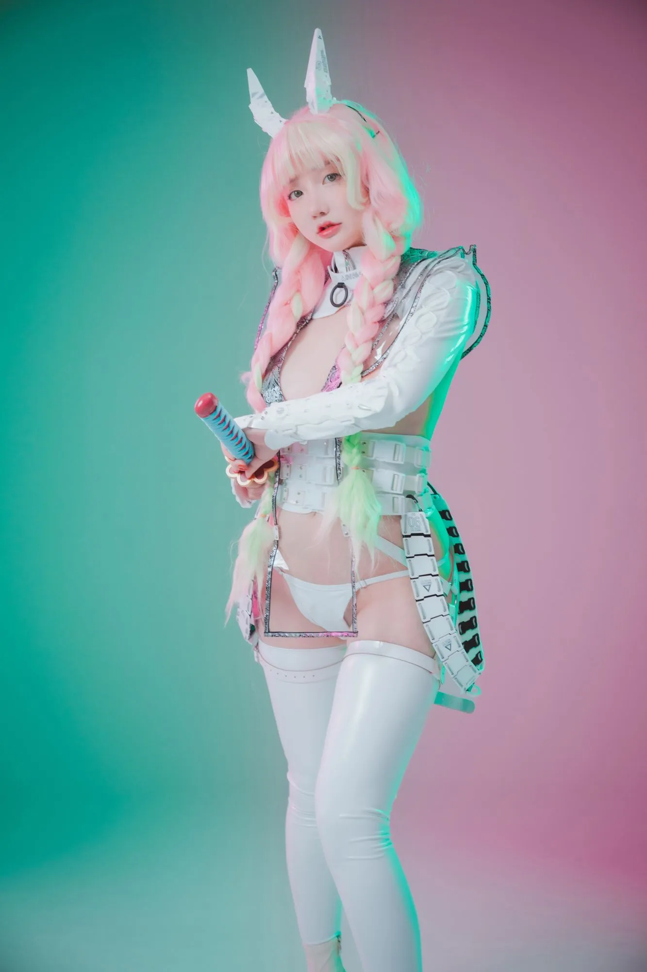 图片[5]-No.064-[DJAWA] Cyber Hunter Mitsuri [52P]-coswz-cos王者