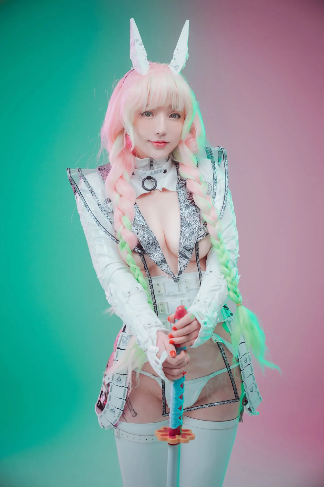 No.064-[DJAWA] Cyber Hunter Mitsuri [52P]-图妖社