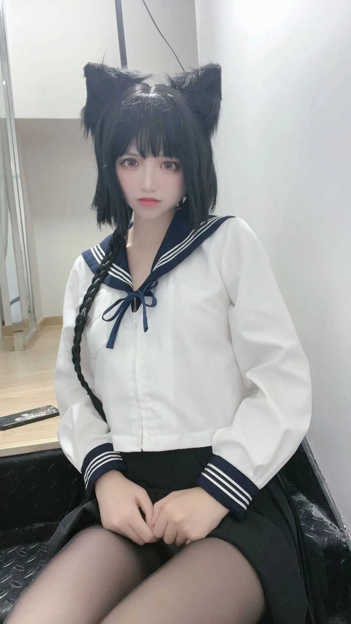 图片[6]-No.075-2022新春生日本04 制服少女 [80P 5V]-coswz-cos王者