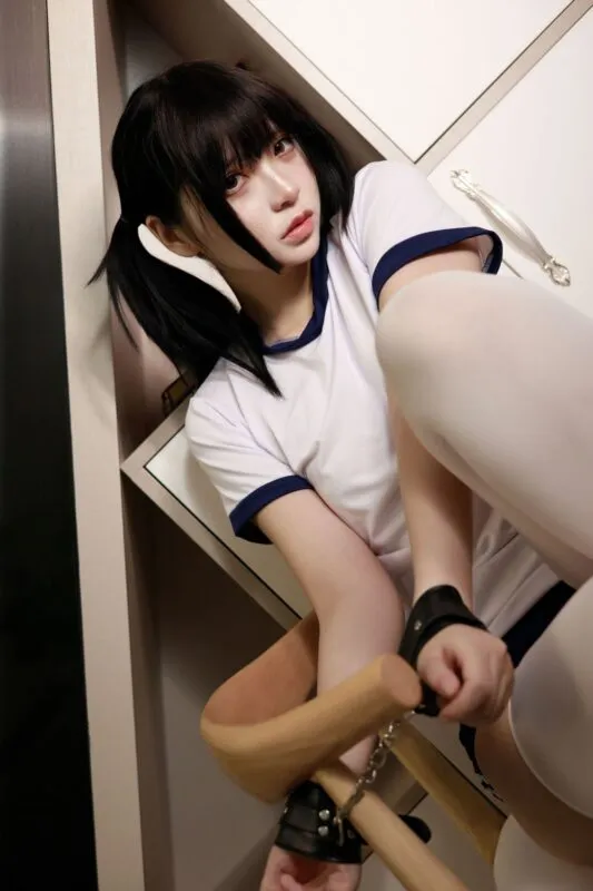 图片[4]-No.081-白色情人节福袋 体操服 [40P]-coswz-cos王者