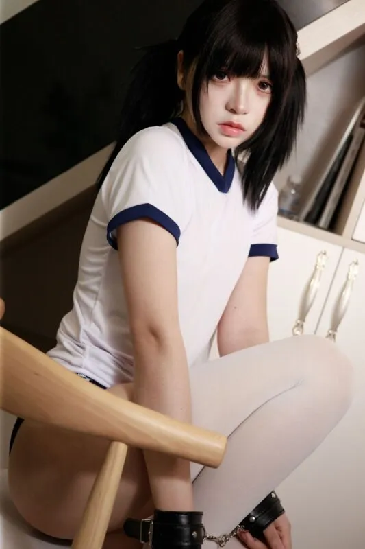 No.081-白色情人节福袋 体操服 [40P]-图妖社