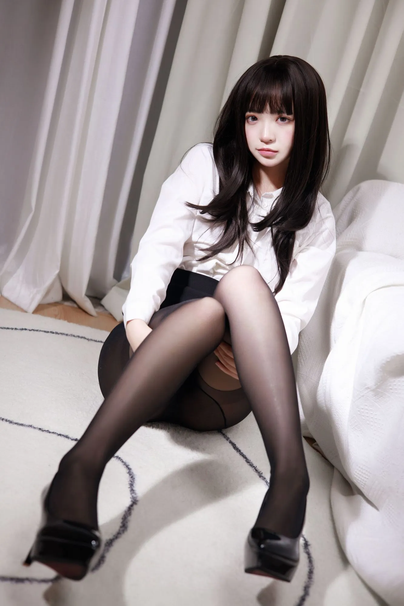 图片[4]-No.084-2022夏日限定B本 OL本 [20P 1V]-coswz-cos王者