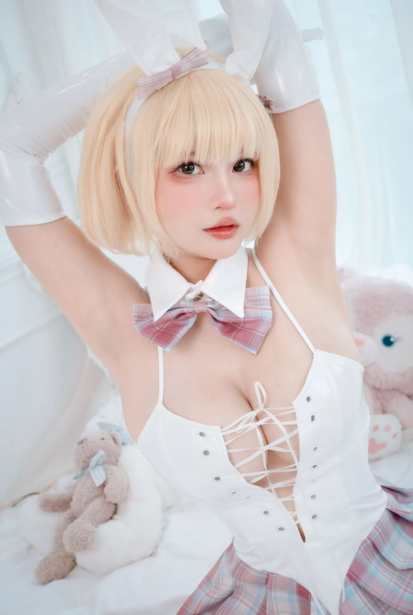 图片[4]-No.088 – White Bunny Girl [20P]-coswz-cos王者