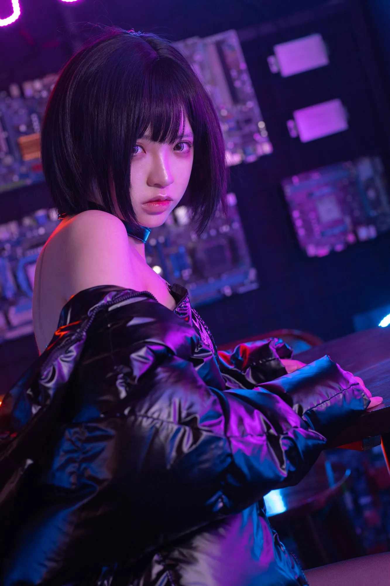图片[4]-No.094-赛博少女 [40P]-coswz-cos王者