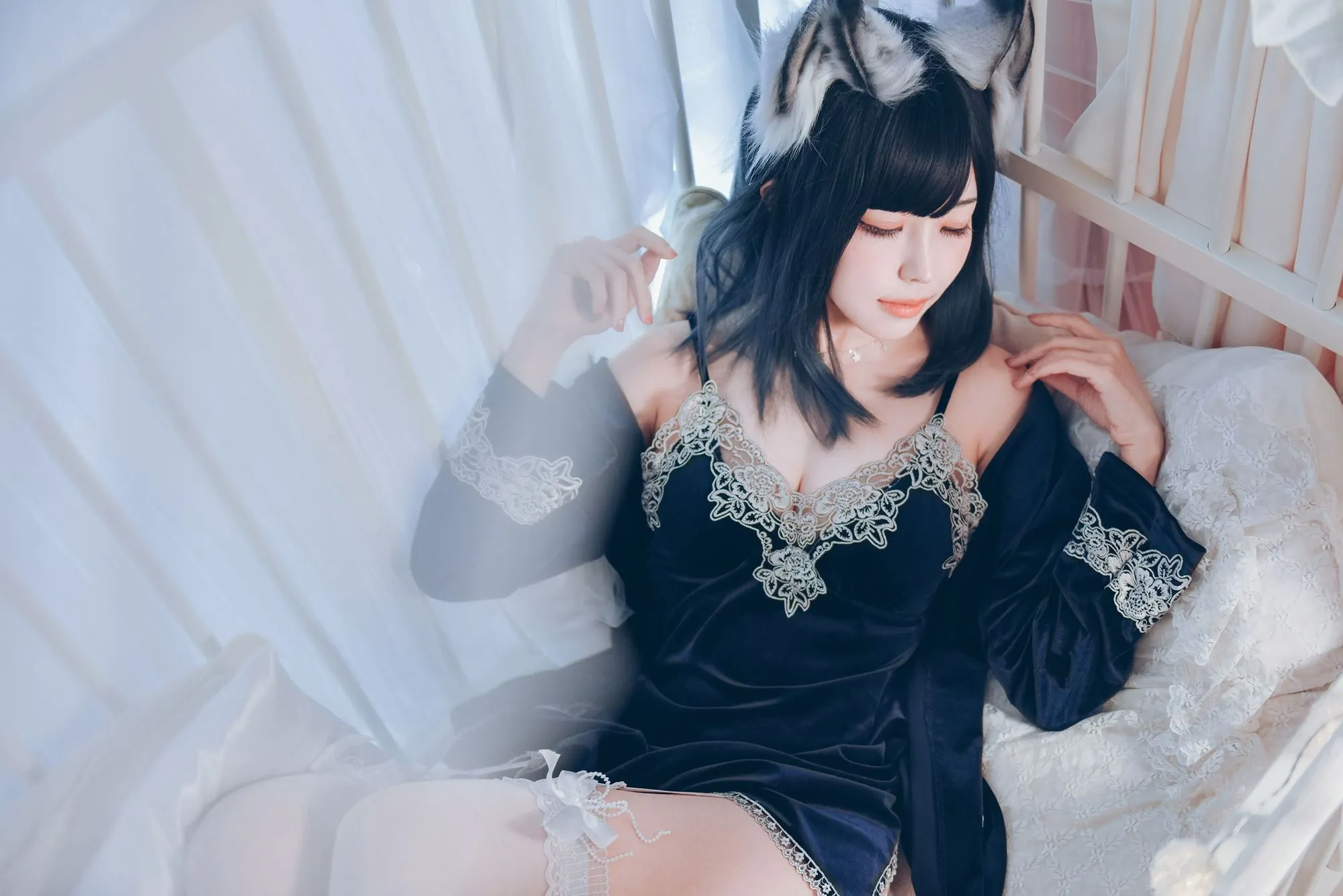 图片[3]-No.040-Sleepy Velvet – 02.Blue [57P]-coswz-cos王者