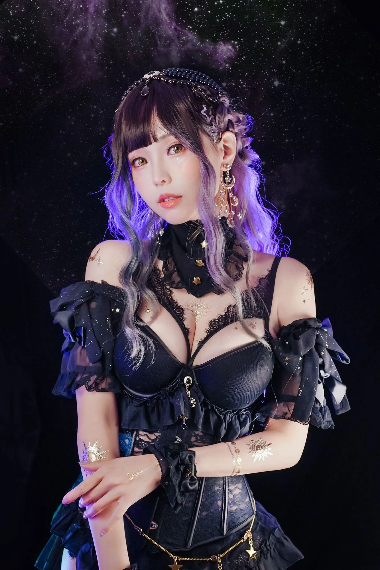 No.055-Cat魔女與貓 – Astrology Witch [33P 1V]-图妖社