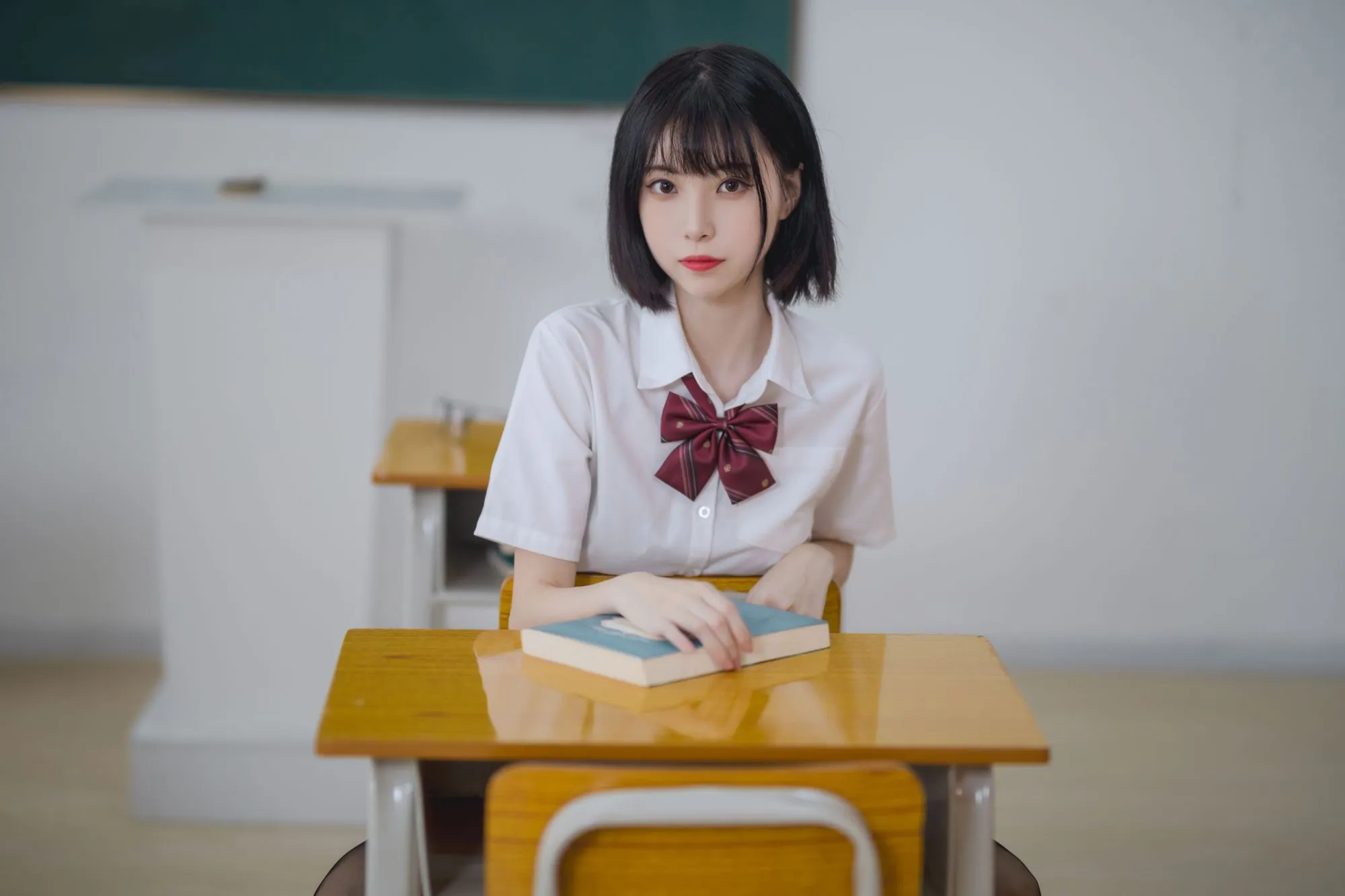 No.001-教室jk黑丝 [40P]-图妖社