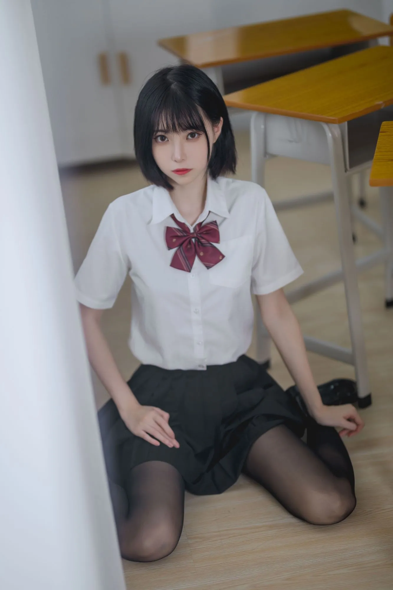 图片[5]-No.001-教室jk黑丝 [40P]-coswz-cos王者