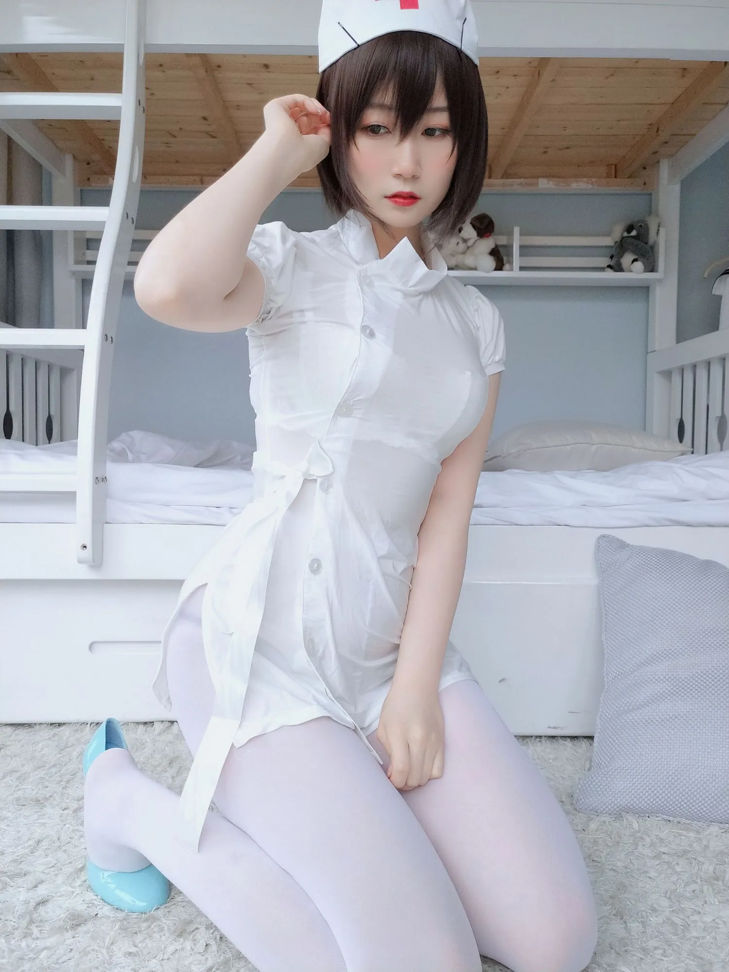图片[5]-No.002-白丝小护士 [51P 4V]-coswz-cos王者