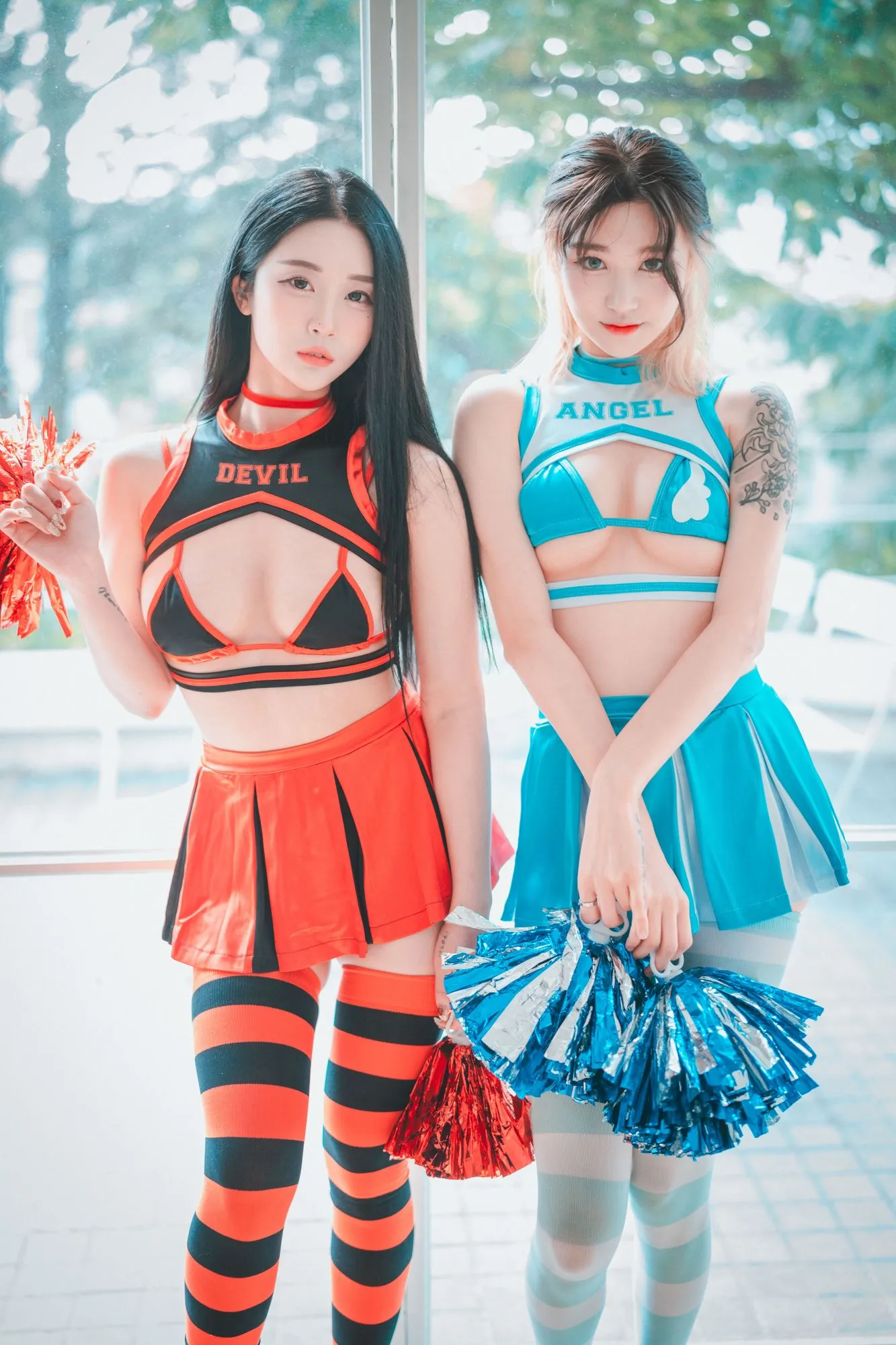 图片[3]-No.008-[DJAWA] Devil 666 & Angel 777(Bomi&Taeri) [81P]-coswz-cos王者