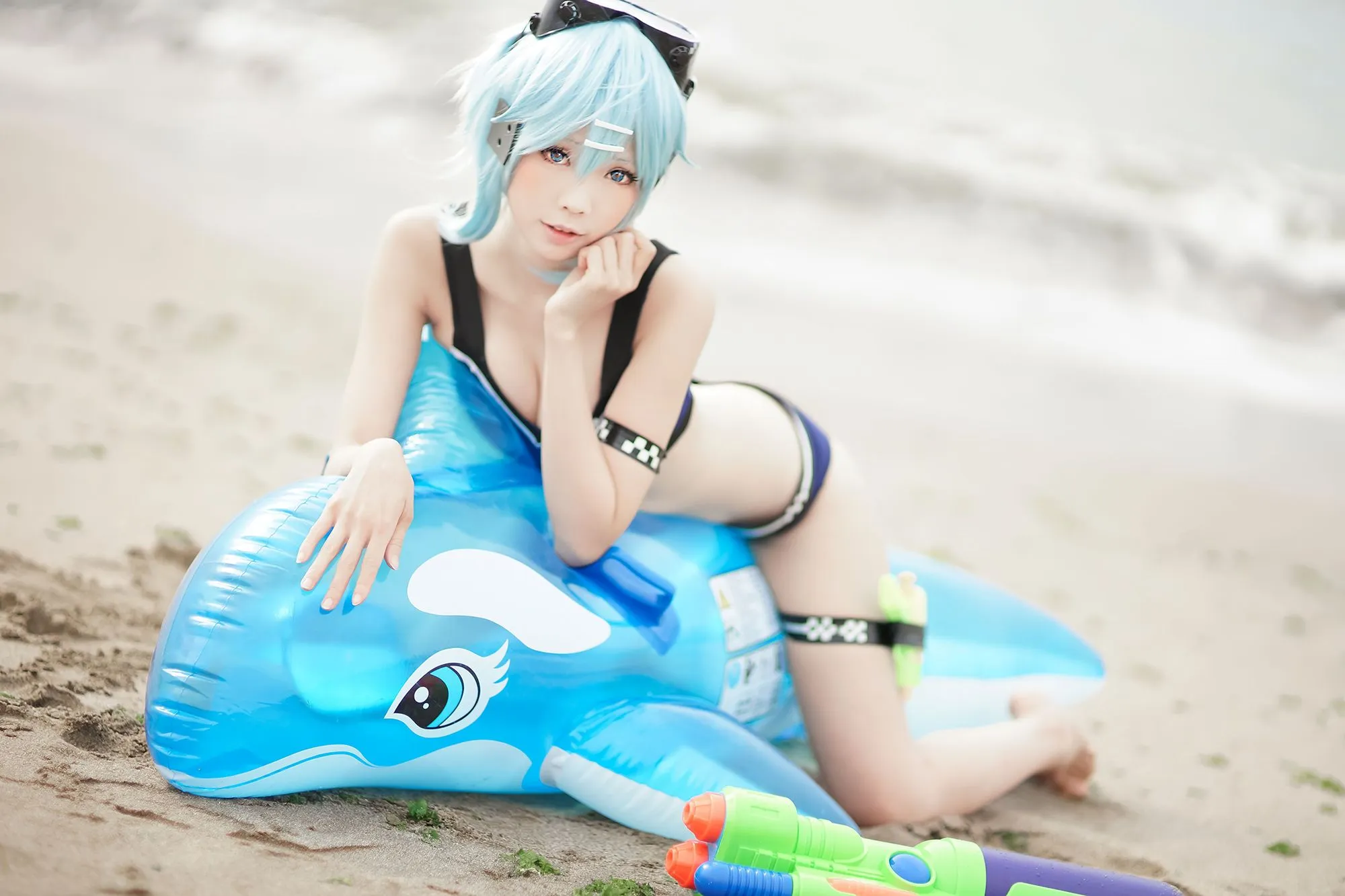 图片[3]-No.009-诗乃-海边 [35P]-coswz-cos王者