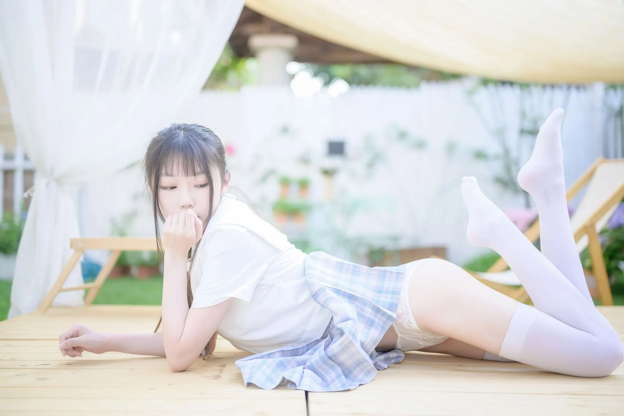 No.009-阳光庭院制服 [50P]-图妖社