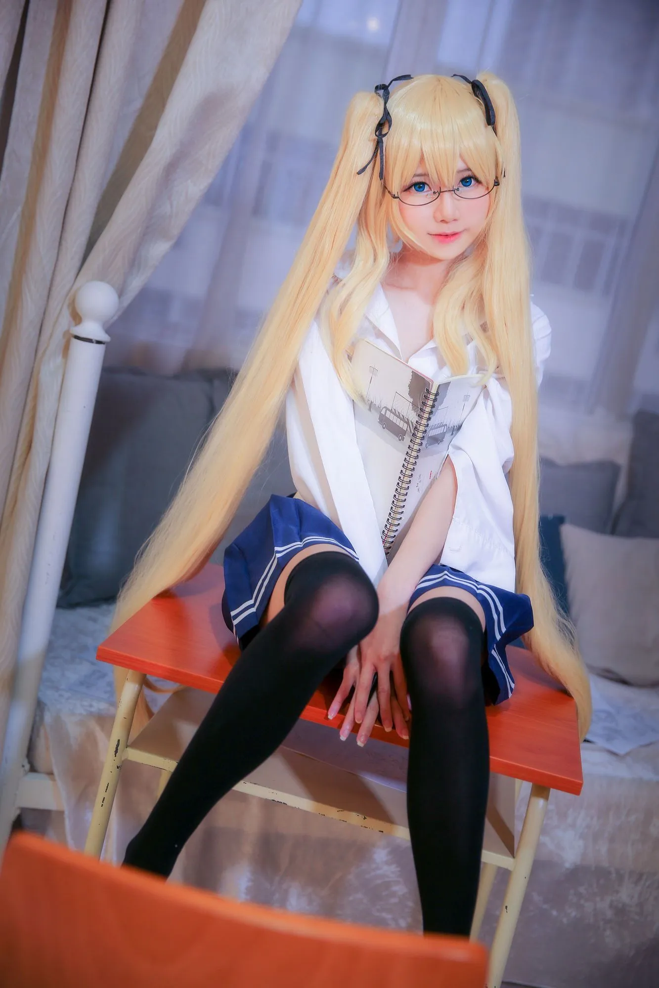 No.009-Eriri School Girl [43P 3V]-图妖社