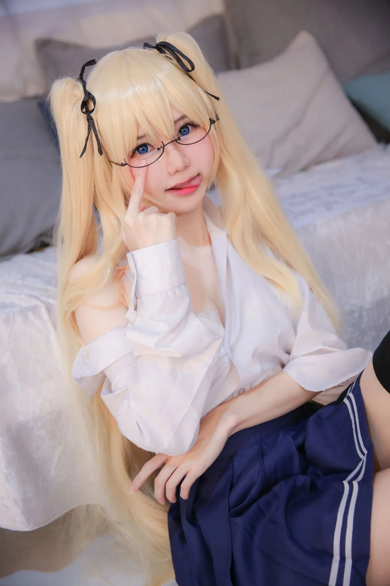 图片[4]-No.009-Eriri School Girl [43P 3V]-coswz-cos王者