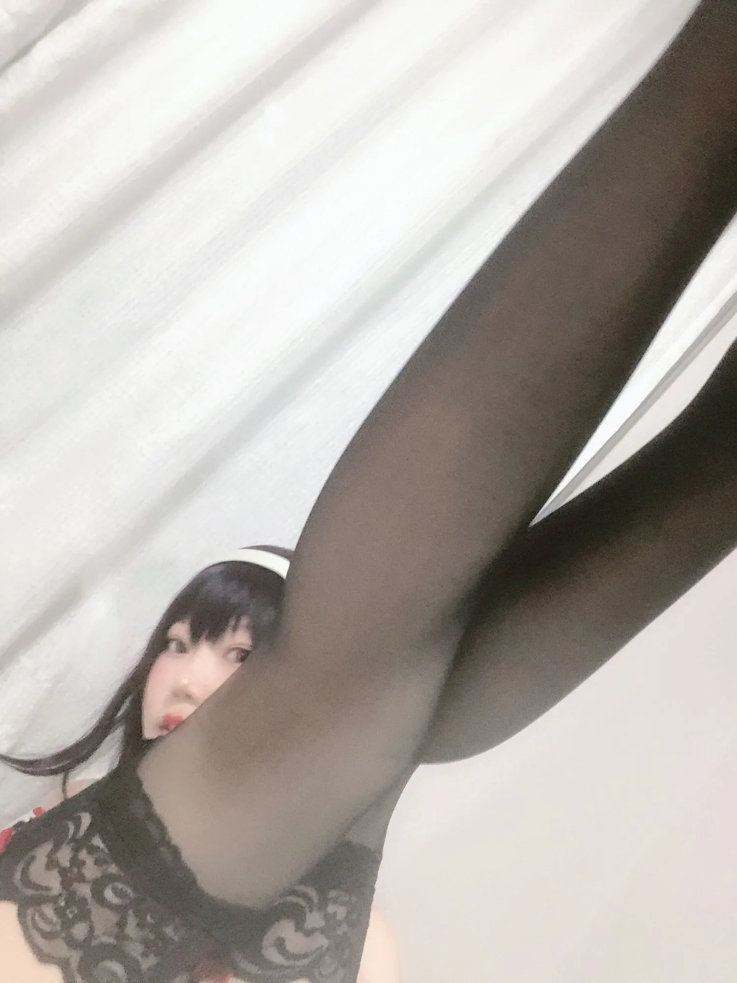 图片[2]-No.015-诗羽学姐睡衣 自拍 [45P]-coswz-cos王者